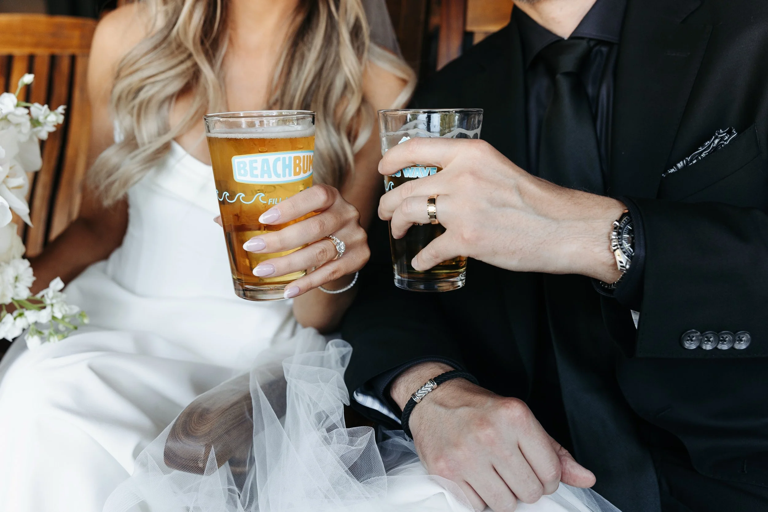 Advice: pencil in a few quiet moments together during the chaos of your big day, those are often the moments you&rsquo;ll remember most. ✨
