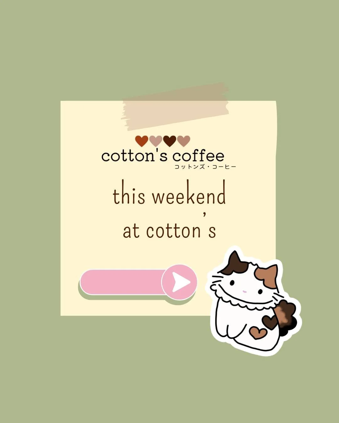 giving you something to look forward to this weekend! come down for your FREE cold cream on any of our iced drinks! see you soon :)
#peckhamrye #coffee #southlondon