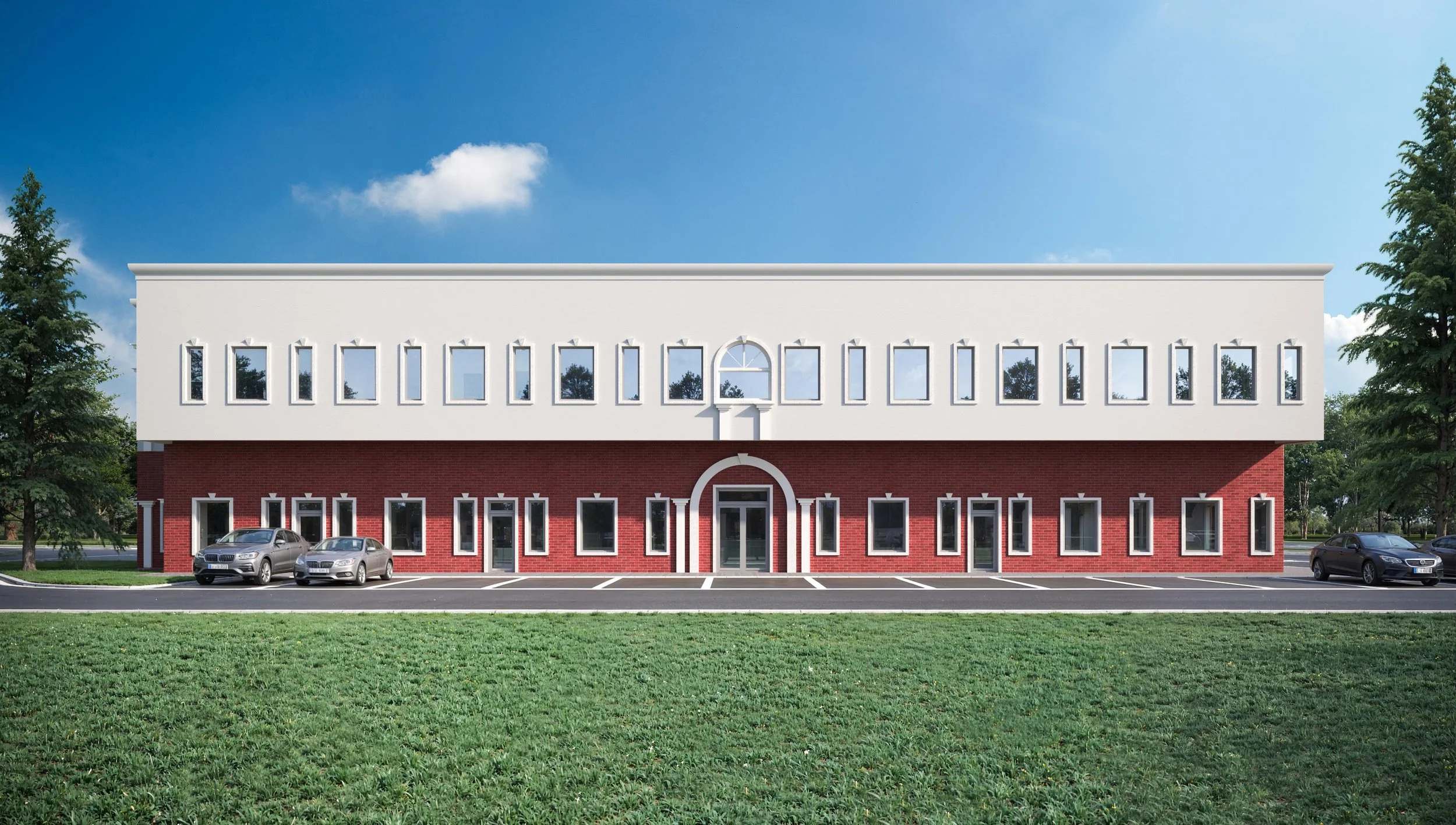 Preston San Jacinto Office Condominium building rendering