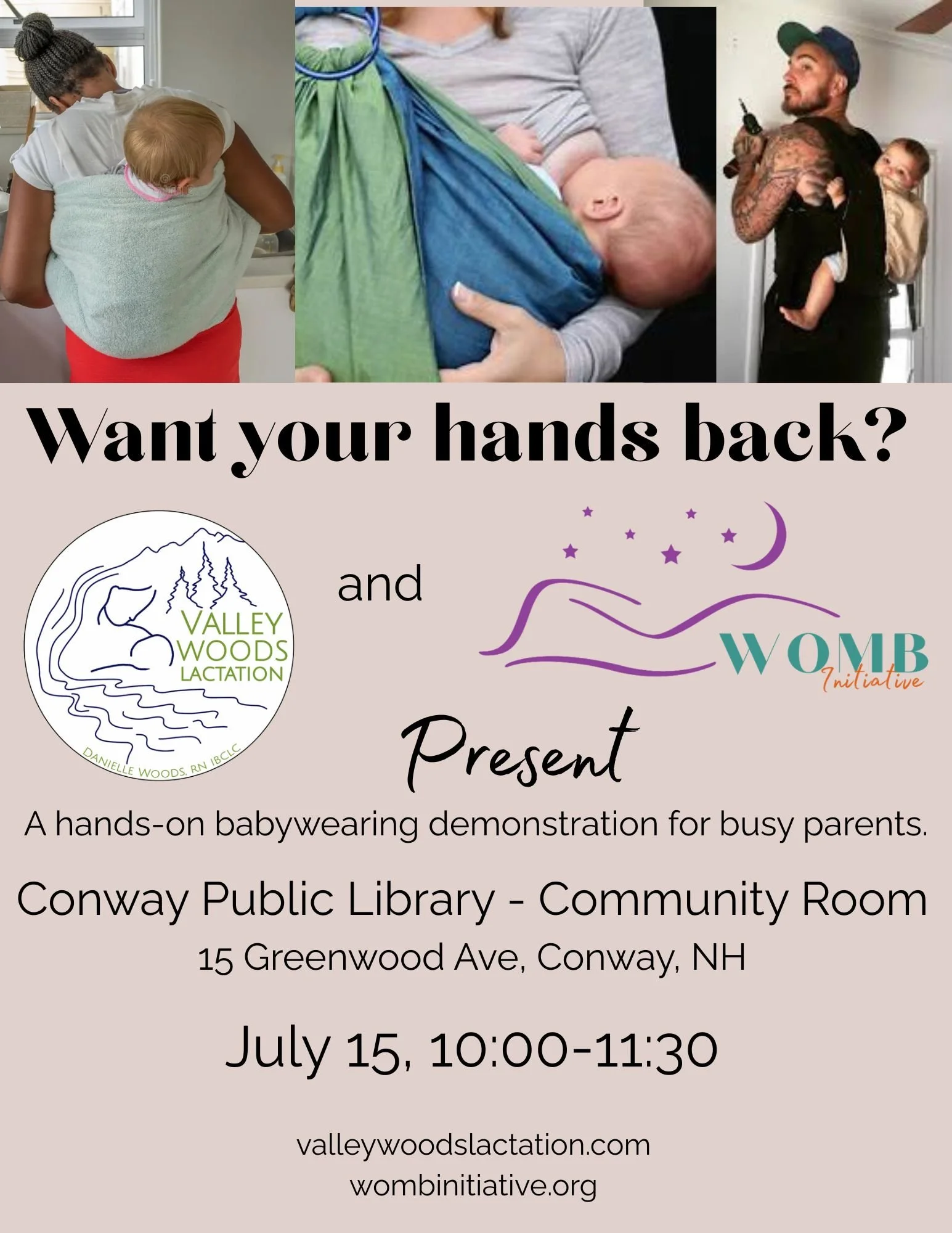 BABY WEARING Info Session