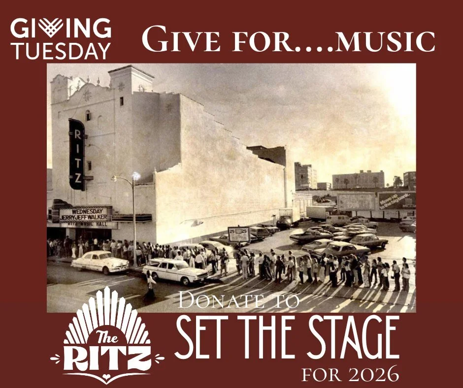 If you&rsquo;ve ever been to a concert at The Ritz, you know this theatre was built for big sound. Fans still talk about the nights when legends like Willie Nelson and Metallica made the walls come alive during its time as the Ritz Music Hall.

That 