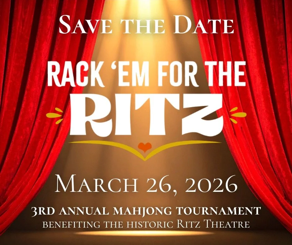 It's time to gather friends and schedule a Mahjong date! Mark your calendars for March 26, 2026 for the 3rd Annual Rack 'Em For The Ritz Mahjong Tournament at the Holiday Inn&ndash;Downtown Marina for another night of lively competition, fabulous pri