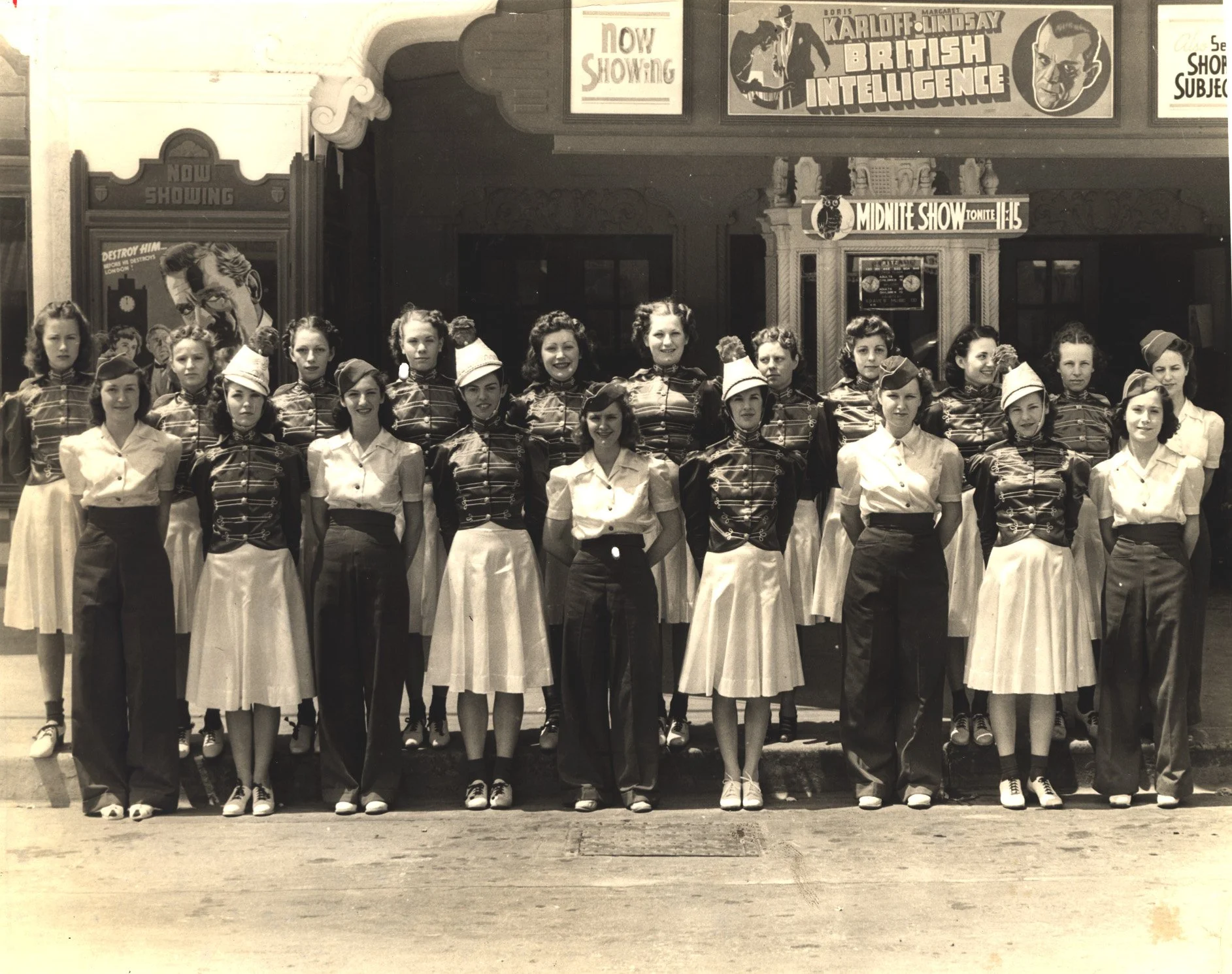 It took a whole lot of people to create The Ritz experience so many remember! In the movie theatre days, that included uniformed usherettes to assist patrons. 

Do you recognize anyone? Did you know anyone who worked at The Ritz?

Photo by Doc McGreg