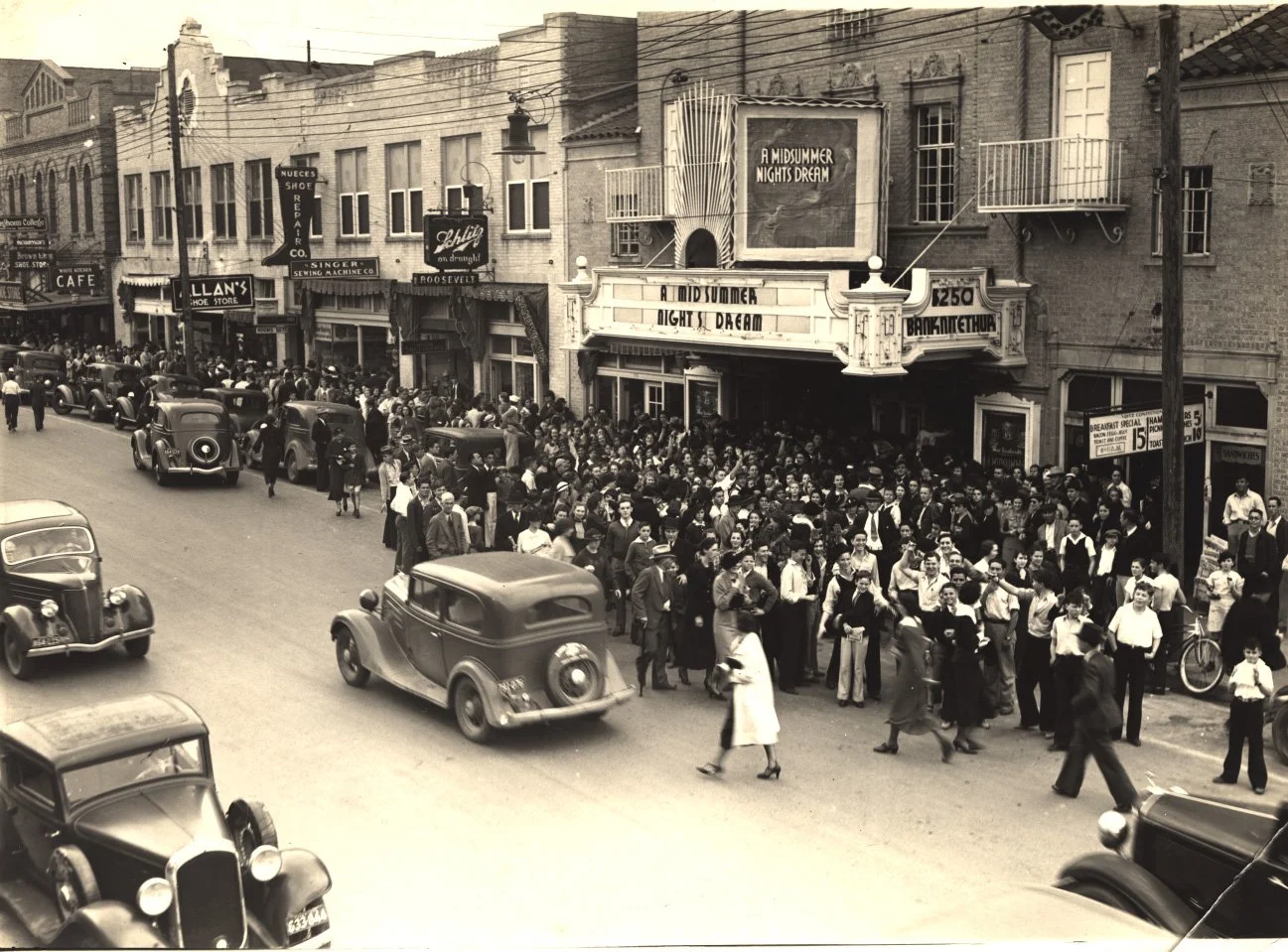 In the 1930s, big crowds at The Ritz meant a packed house for a movie.  But it's also welcomed crowds for vaudeville performance and concerts.

What are you excited to see at The Ritz when it opens? Comment below! 
❤️ Movies
👍Music 
😄Comedy 
😮Ever