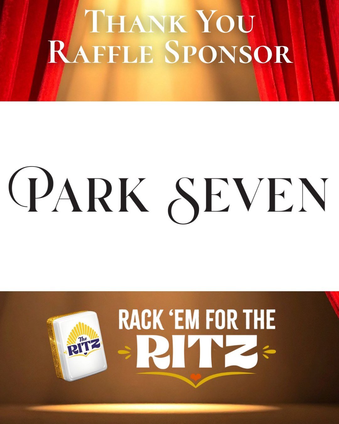 Thank you to Park Seven for their donation to the 3rd Annual Rack 'em For The Ritz Mahjong Tournament Raffle--we're drawing the winner in just ONE WEEK! One raffle winner will win a Jon Hart Charleston white rack bag, Jon Hart Carry All in Navy, and 