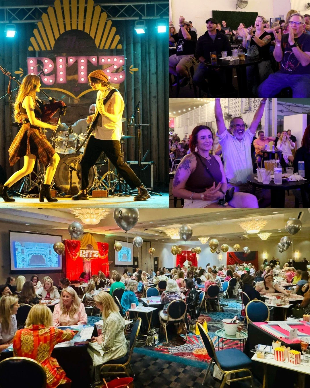 No April Fool's jokes here, just the great memories left by a March filled with bagpipes and mahjong! 

On March 7th, we welcomed people who traveled from across the state to see Ally The Piper on stage for The Ritz at BUS. 

Then last week, we gathe