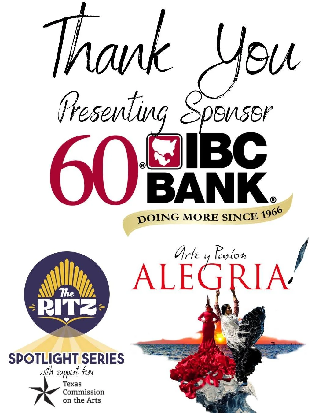 Thanks to Presenting Sponsor IBC Ban tickets are just $15 to experience Arte y Pasion Flamenco in person on stage at BUS on May 13th! 

Thank you, IBC!