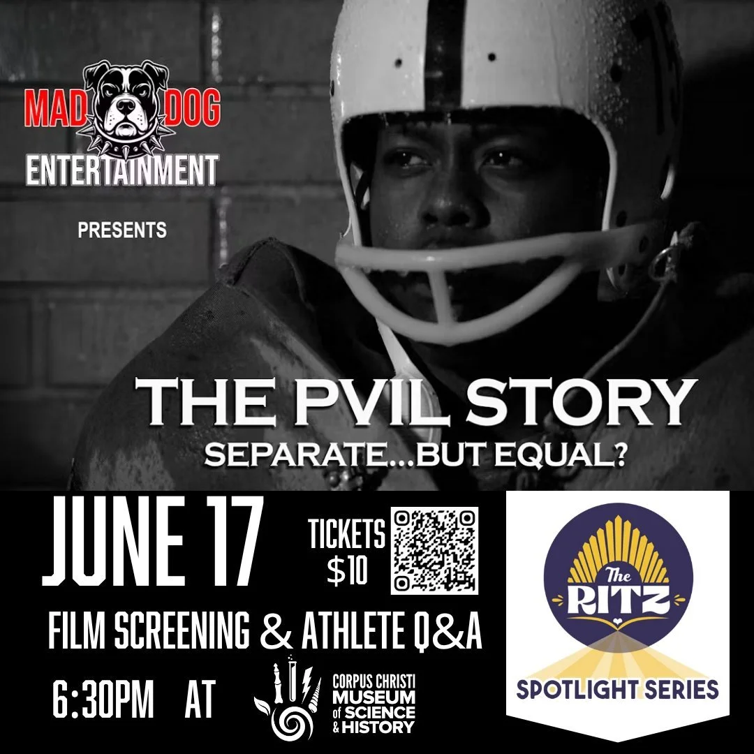 Tickets are now available! 

Grab your seat for the Coastal Bend premiere of this film! Whether you're a student of history or of sports, this film will give you new insight into the Prairie View Interscholastic League and the grit of its athletes an