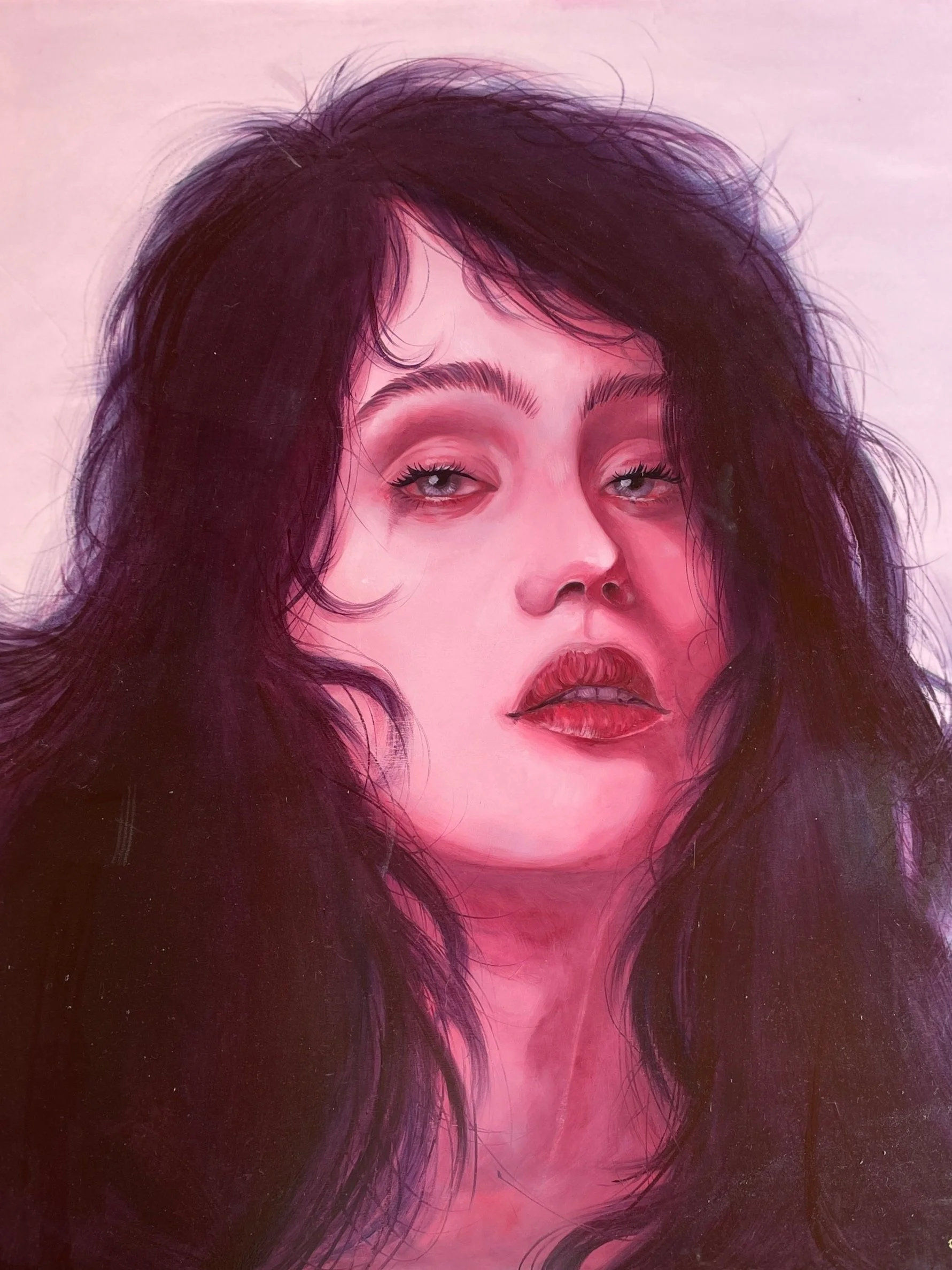 El dolor del mundo 98x73 cm
