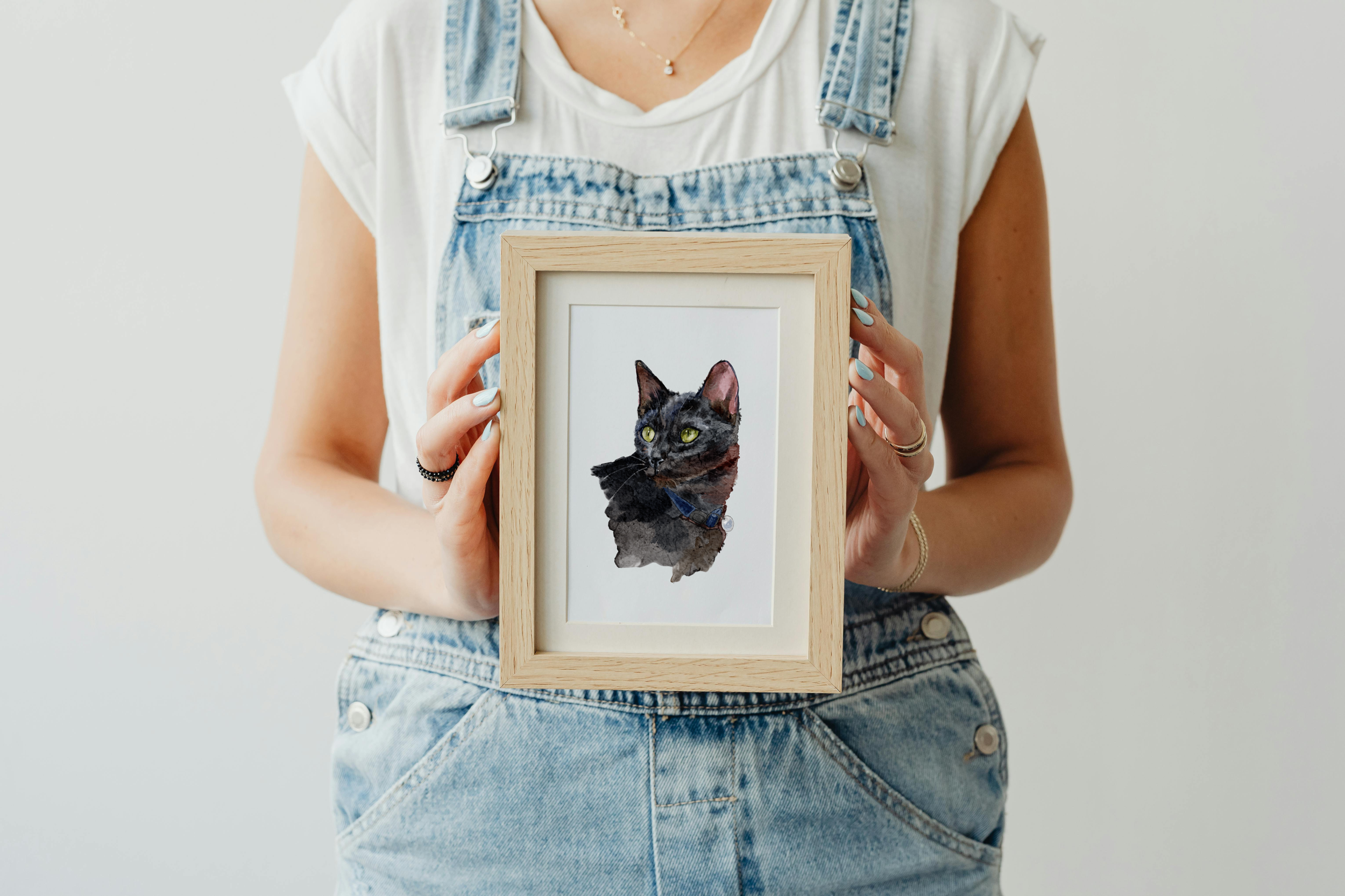 5x7 Watercolor Pet Portrait