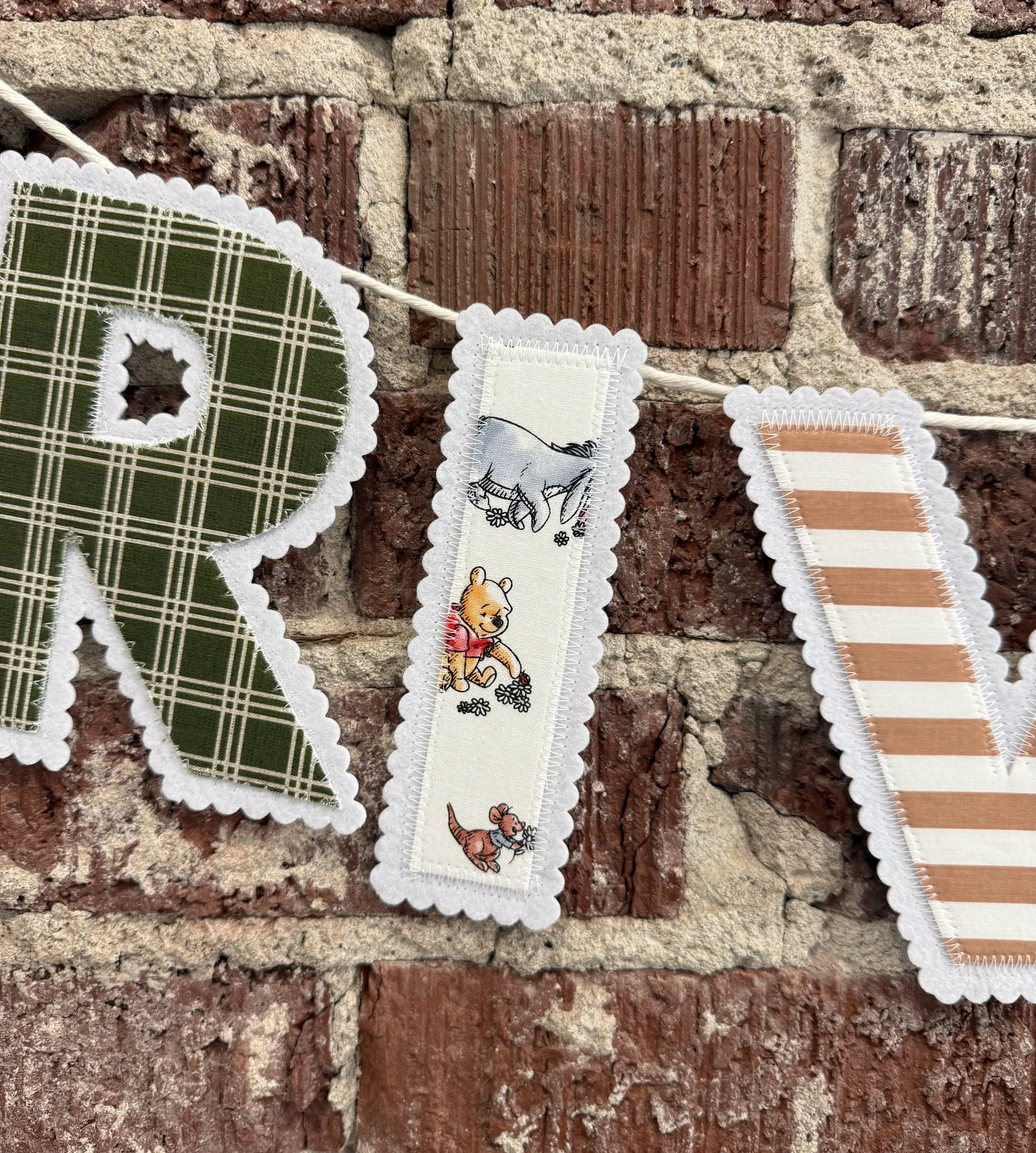 Fabric Name/Word Banner
