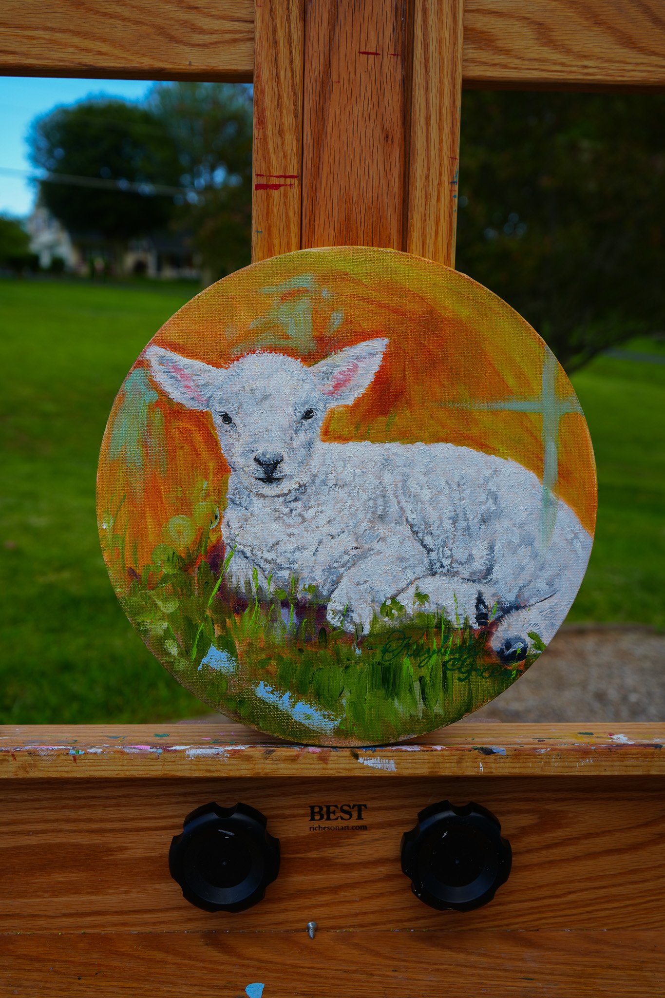 "Left the 99" Original Oil Painting