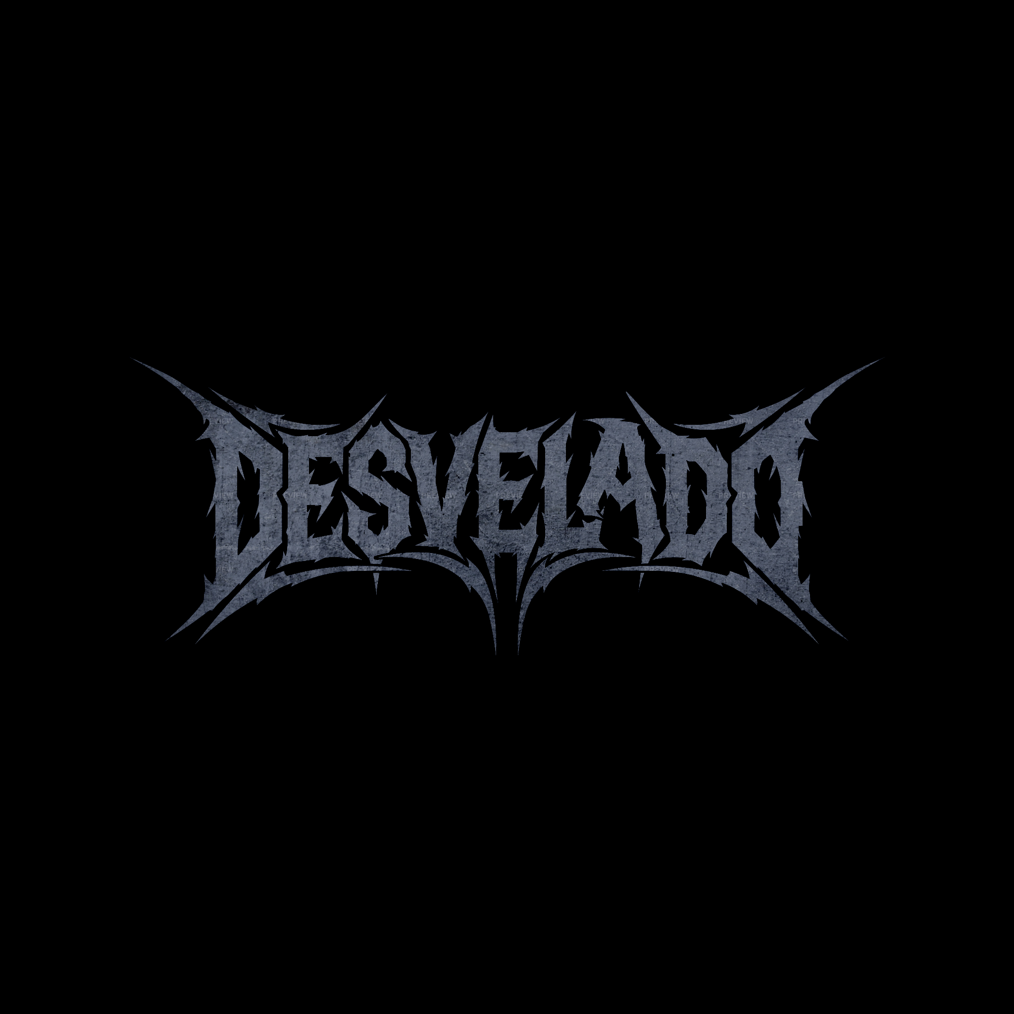 Desvelado Metal Logo.png