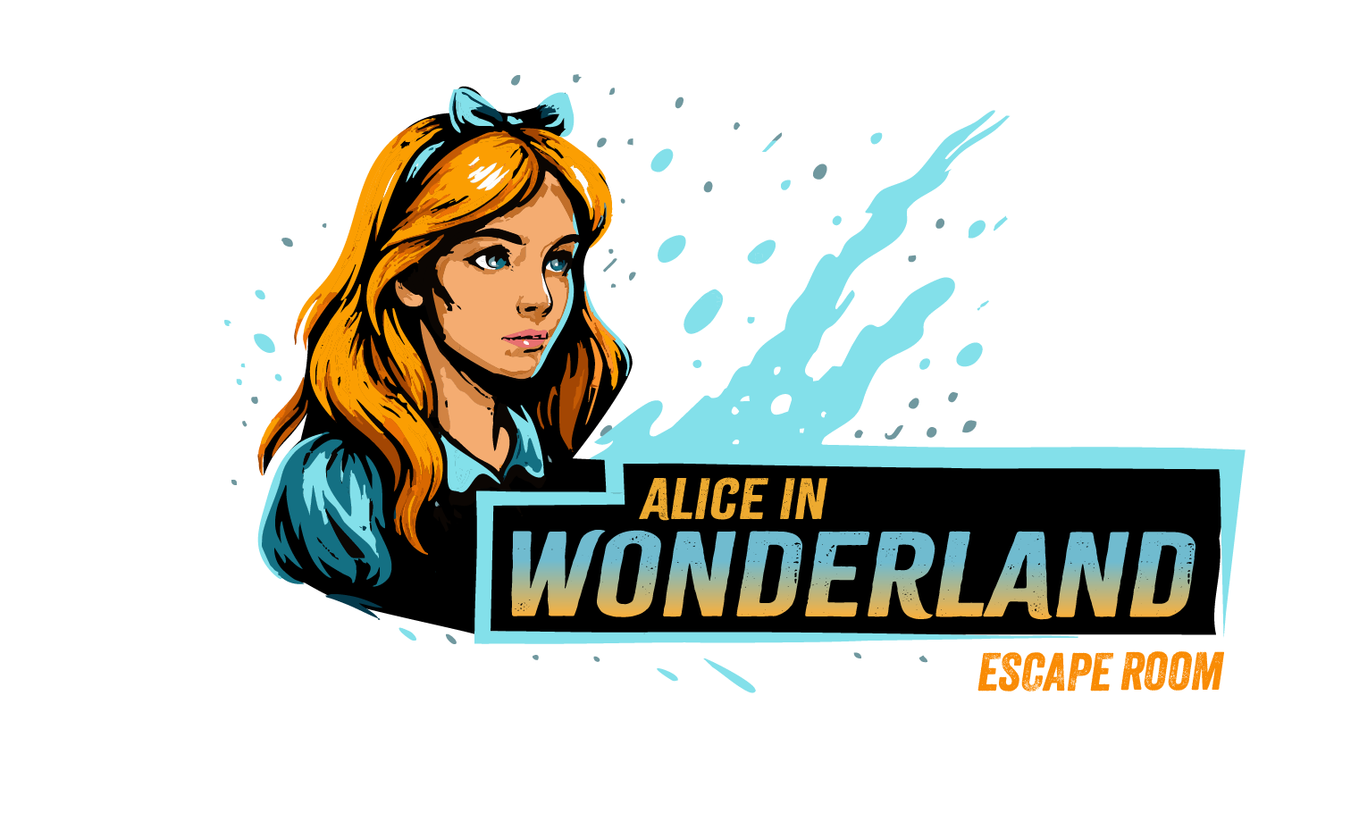 "Alice in Wonderland"  VR Free-Roam Escape Room Available at VRCADE Toronto.