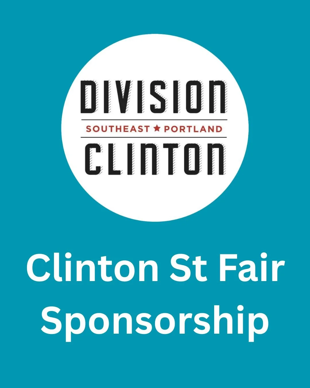 Clinton St Fair Sponsorship - Silver