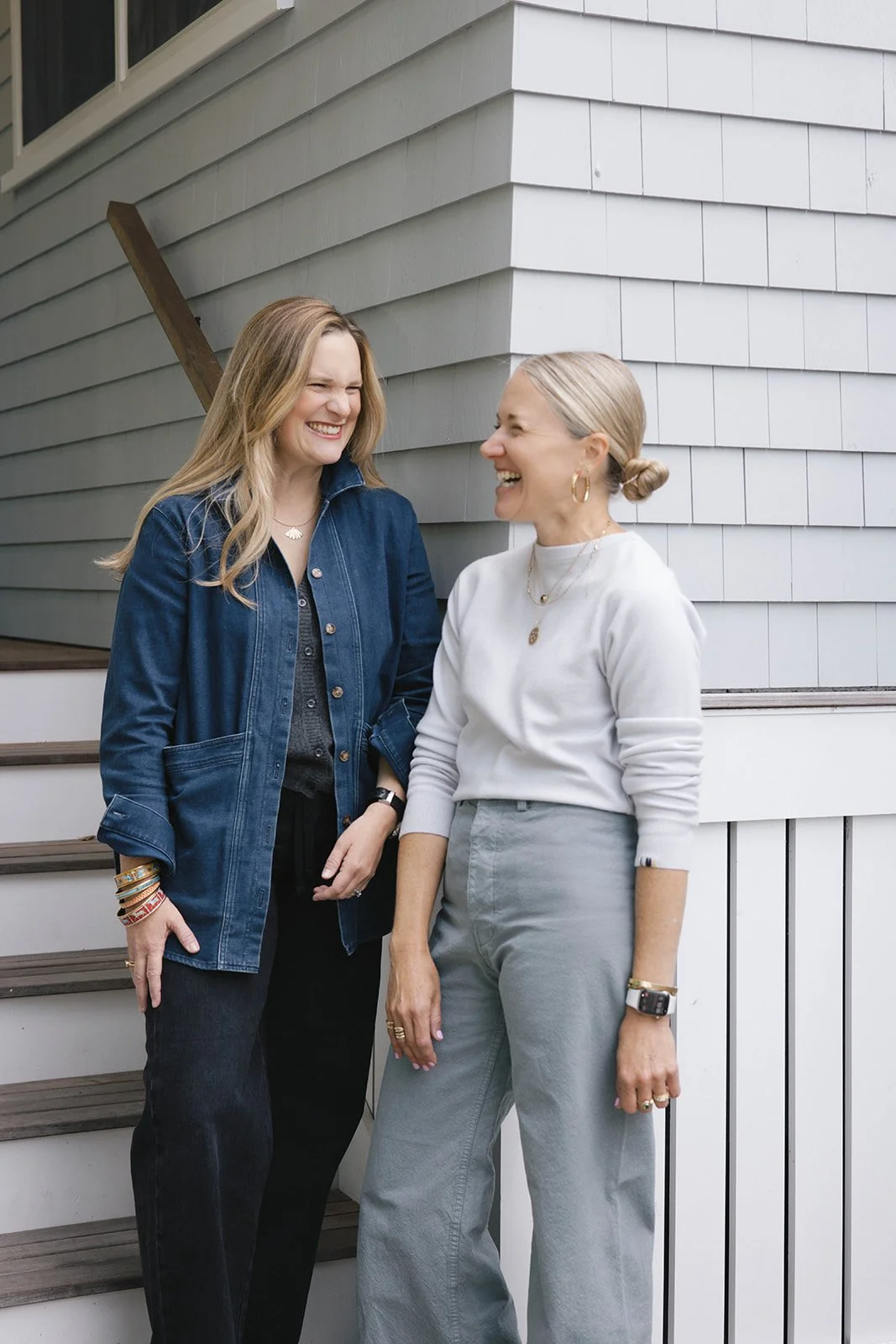 Kate and Newell, the founding duo behind Brookfield Hunt Studio