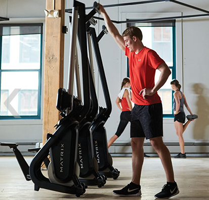 Matrix Rower Whisper-Quiet Magnetic Resistance Rowing Machine