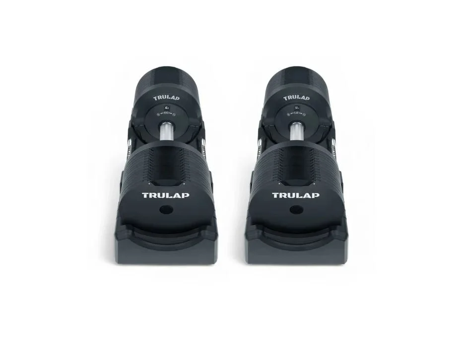 Trulap 8592 Black Adjustable Dumbells