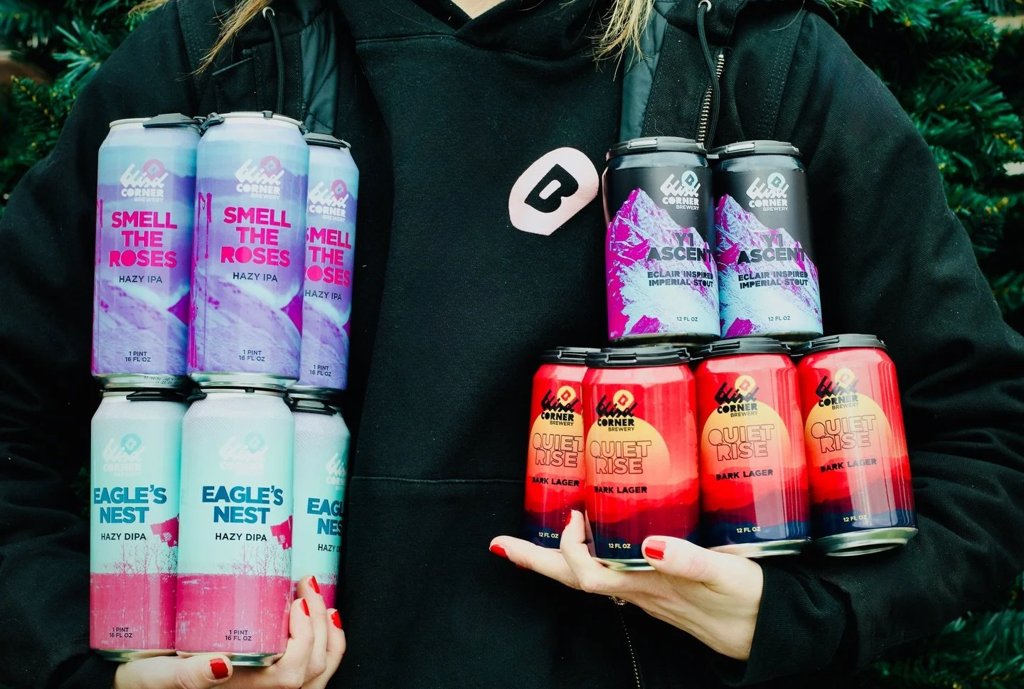 Four new beers🍻
Winter cocktails🥃
@302wheaton 🍔🥨
Fire pits, curling lanes, shot skis, and a live DJ🔥🥌⛷️
One-year anniversary party starts at 1pm👏🏼
See you tomorrow🤘🏼