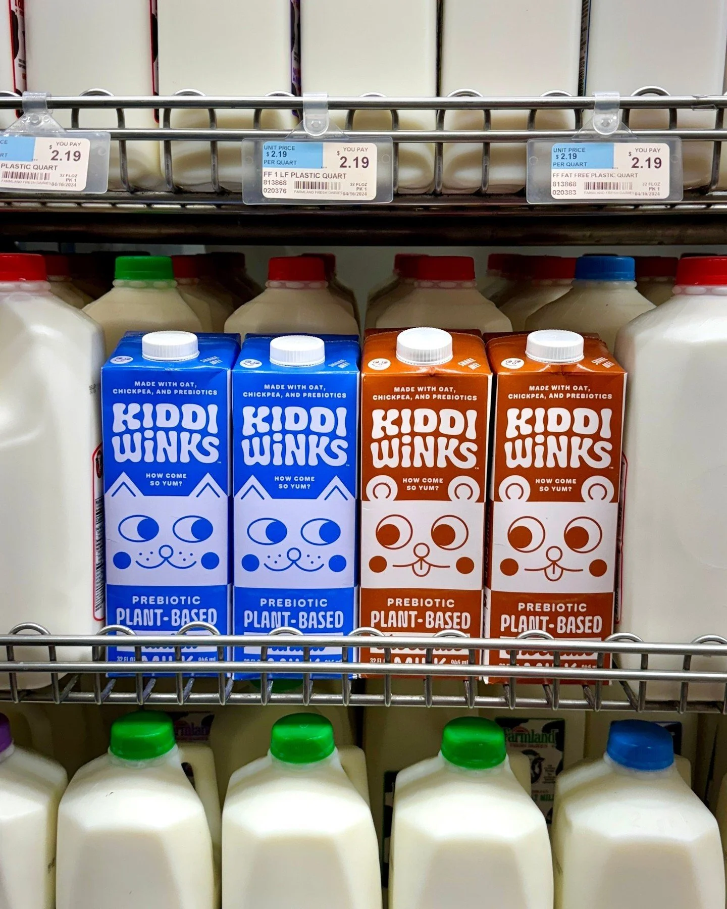 &ldquo;I&rsquo;m not regular milk, I&rsquo;m cool milk&rdquo;
8g of protein, 6g of fiber and an excellent source of vitamin D!