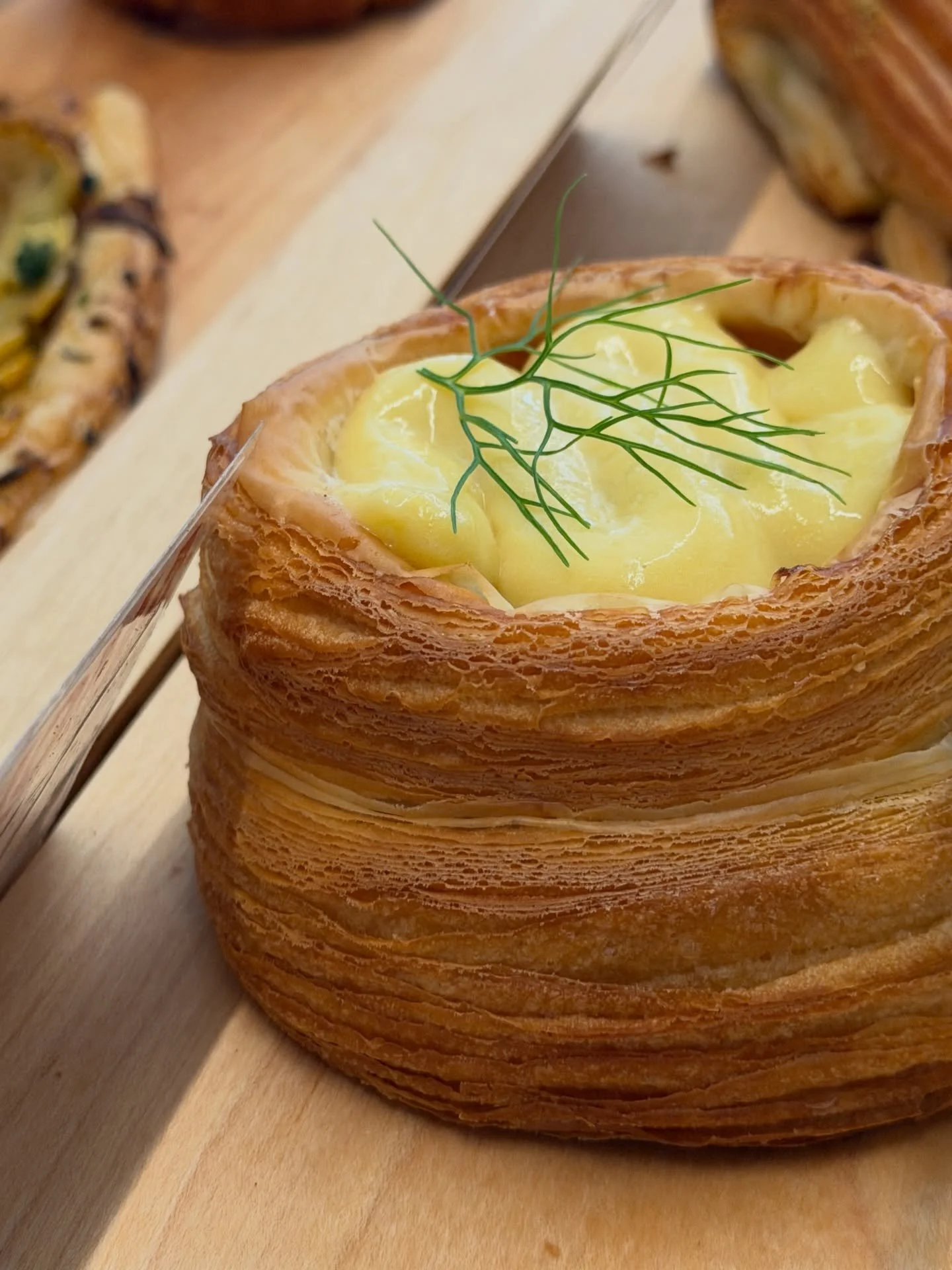 Weekends look good:
1. Calvados Liqueur danish 
2. Pistachio pain Suisse 
3. Black sesame pinwheel 
4. Nduja sausage &amp; honey 
5. Matcha danish