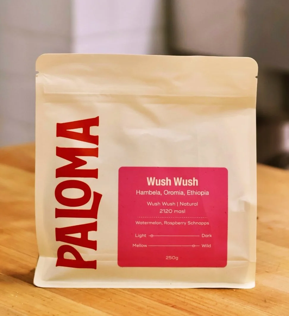 Our newest release will knock your socks off &mdash; Wush Wush is a process-forward rare varietal grown at a very high (2120 masl) elevation in the Bedessa district of Oromia, Ethiopia. 

This is a low yielding variety grown selectively in Ethiopia a