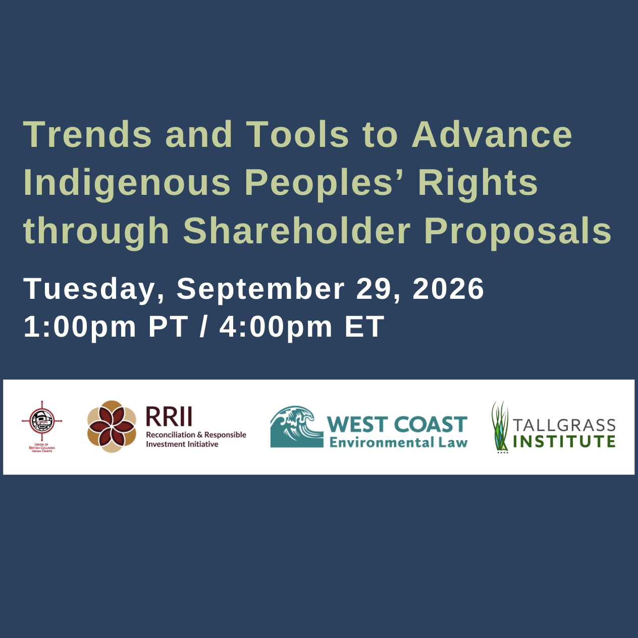 Trends and Tools to Advance Indigenous Peoples’ Rights through Shareholder Proposals