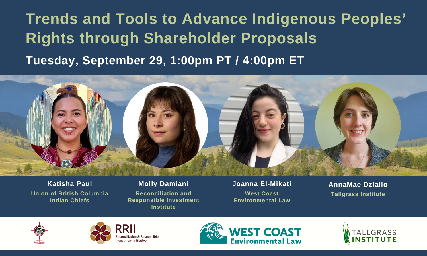 Webinar Examines Indigenous Rights and Shareholder Trends in the U.S. and Canada
