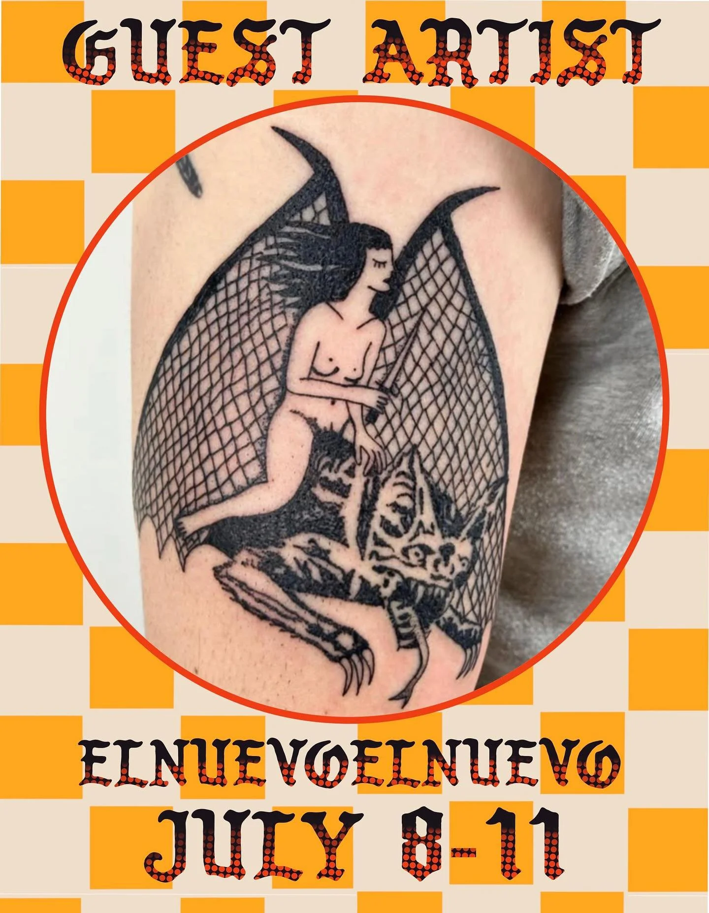 Hot Damn is thrilled to welcome Felix @elnuevoelnuevo July 8-11! He still has a couple spots left, DM him to book 🔥
&bull;
&bull;
&bull;
&bull;
&bull;
&bull;
&bull;
&bull;
 #pdxtattoo#pdx#tattoo#pdxtattooartist#finelinetattoo#blackworktattoo#illustr