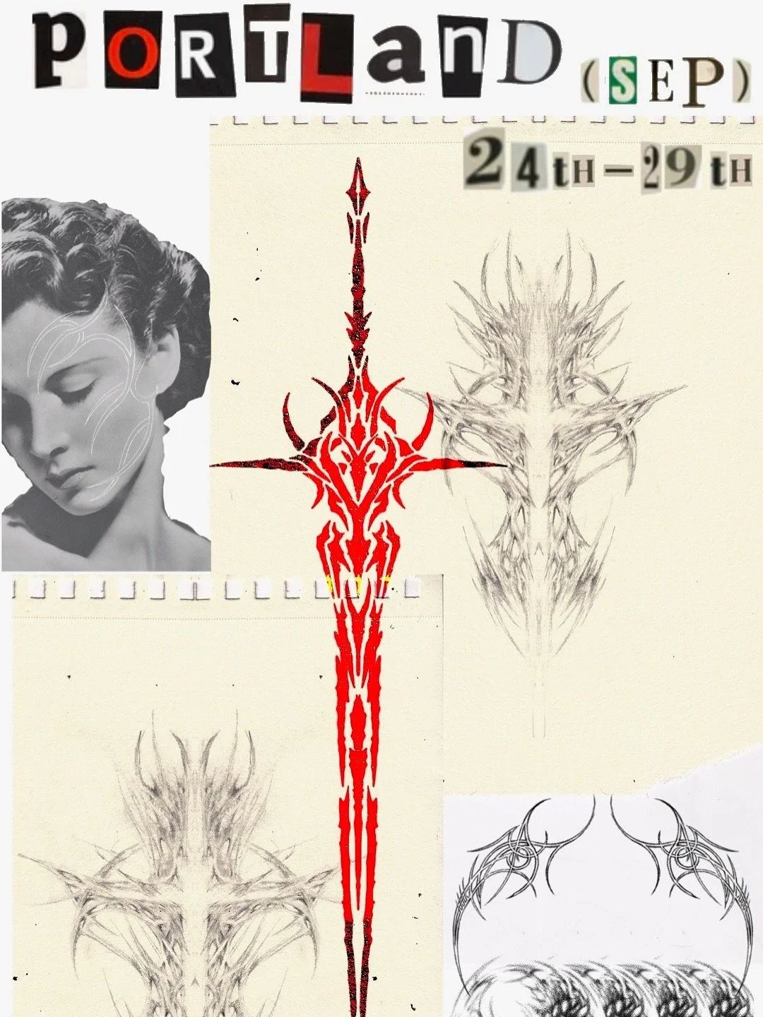 SO EXCITED TO HOST @olvido.000 AT THE SHOP SEPTEMBER 24th-29th!! 
&bull;Don&rsquo;t miss the opportunity and contact her directly to book 🖤