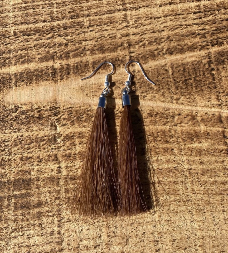 Horsehair Earrings Custom or Stock