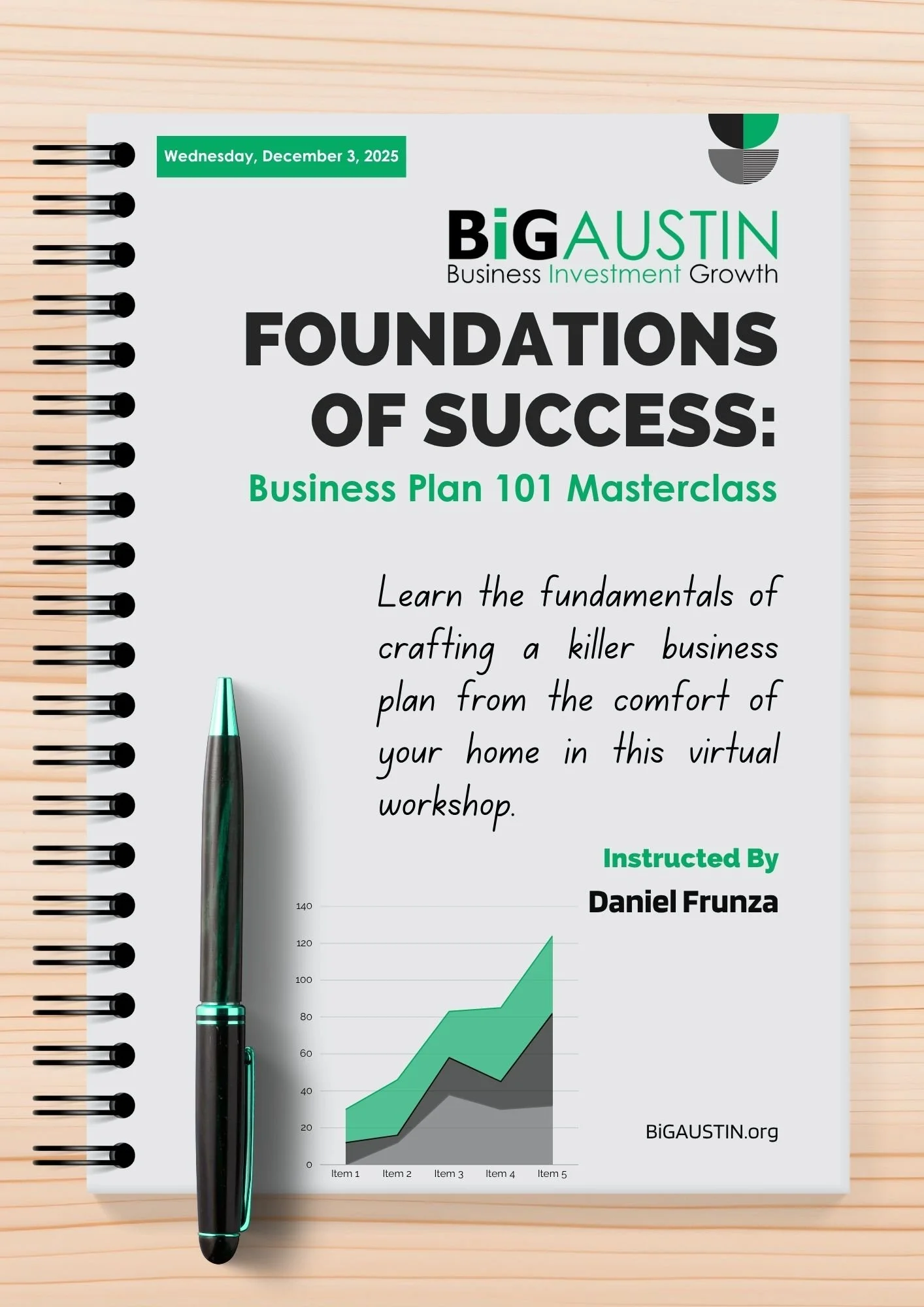 Foundations of Success: Business Plan 101 Masterclass - Virtual Workshop 