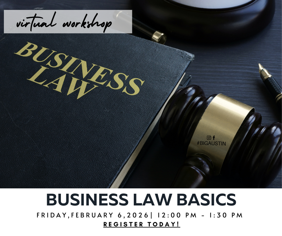 Business Law Basics - Virtual Workshop 