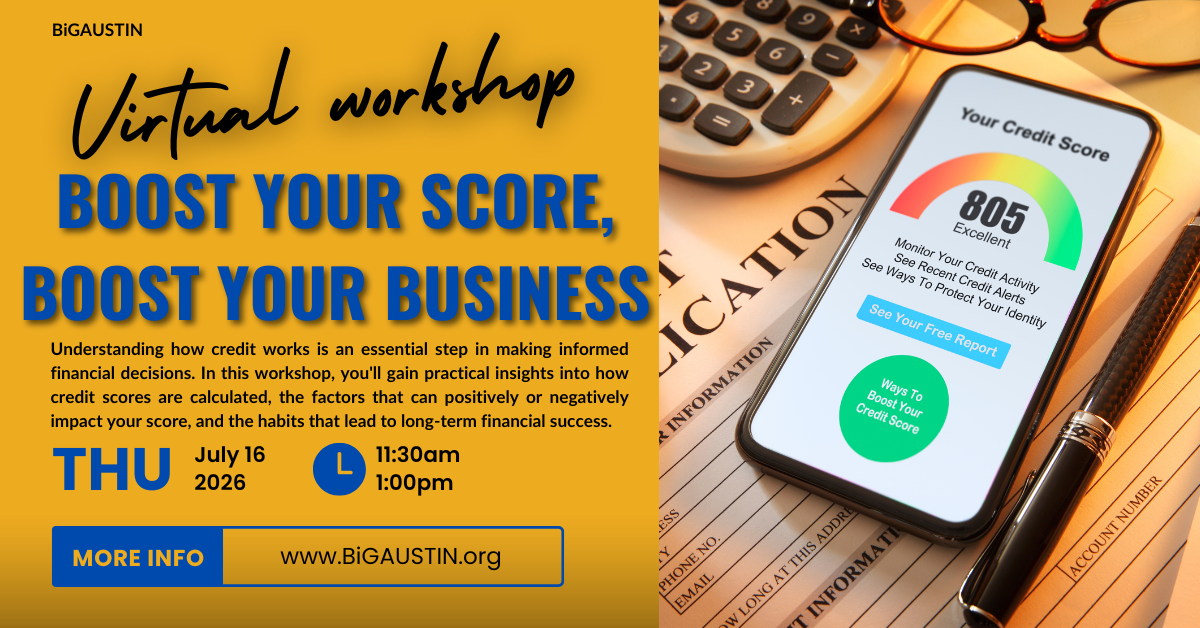 (Virtual) Boost Your Score, Boost Your Business 