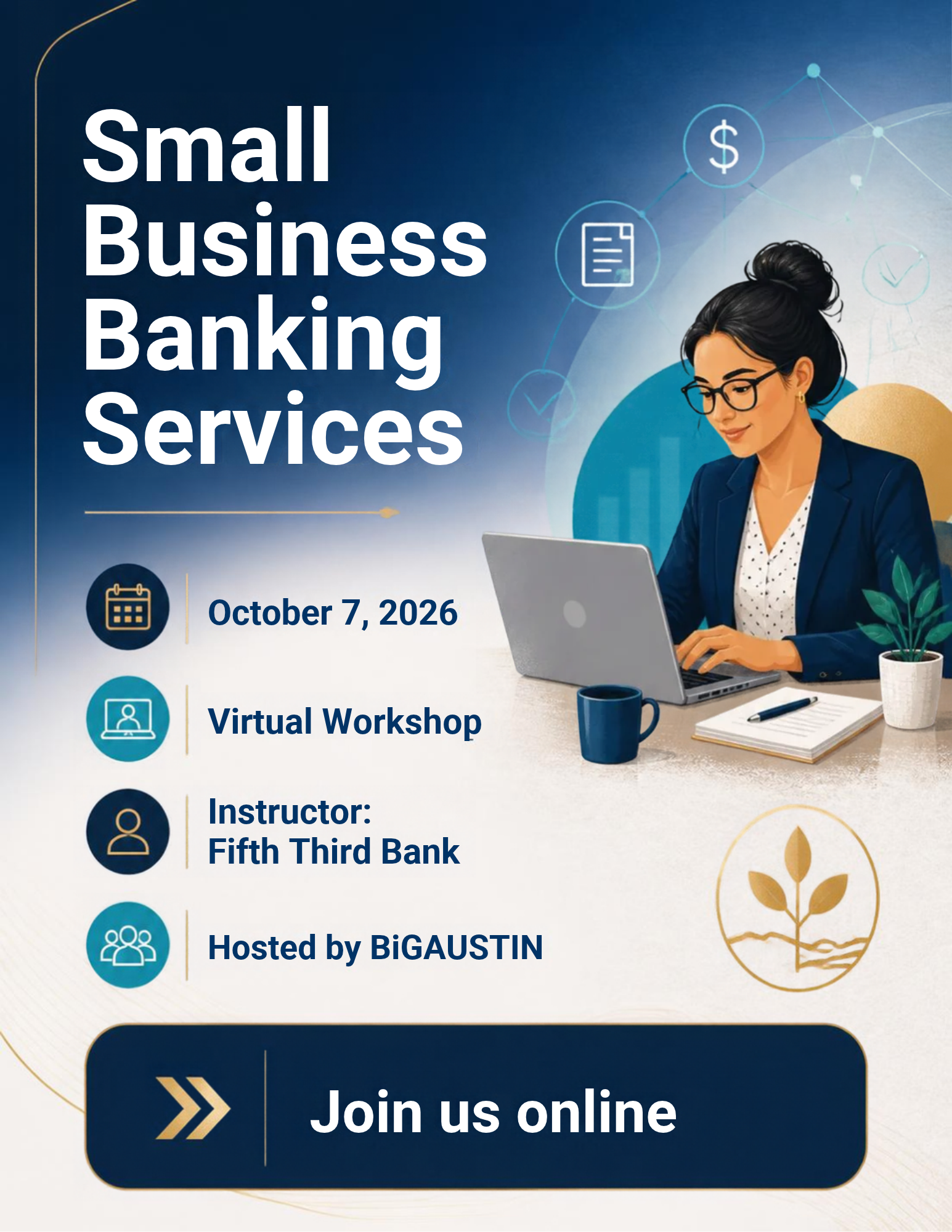 Small Business Banking Services (Virtual)