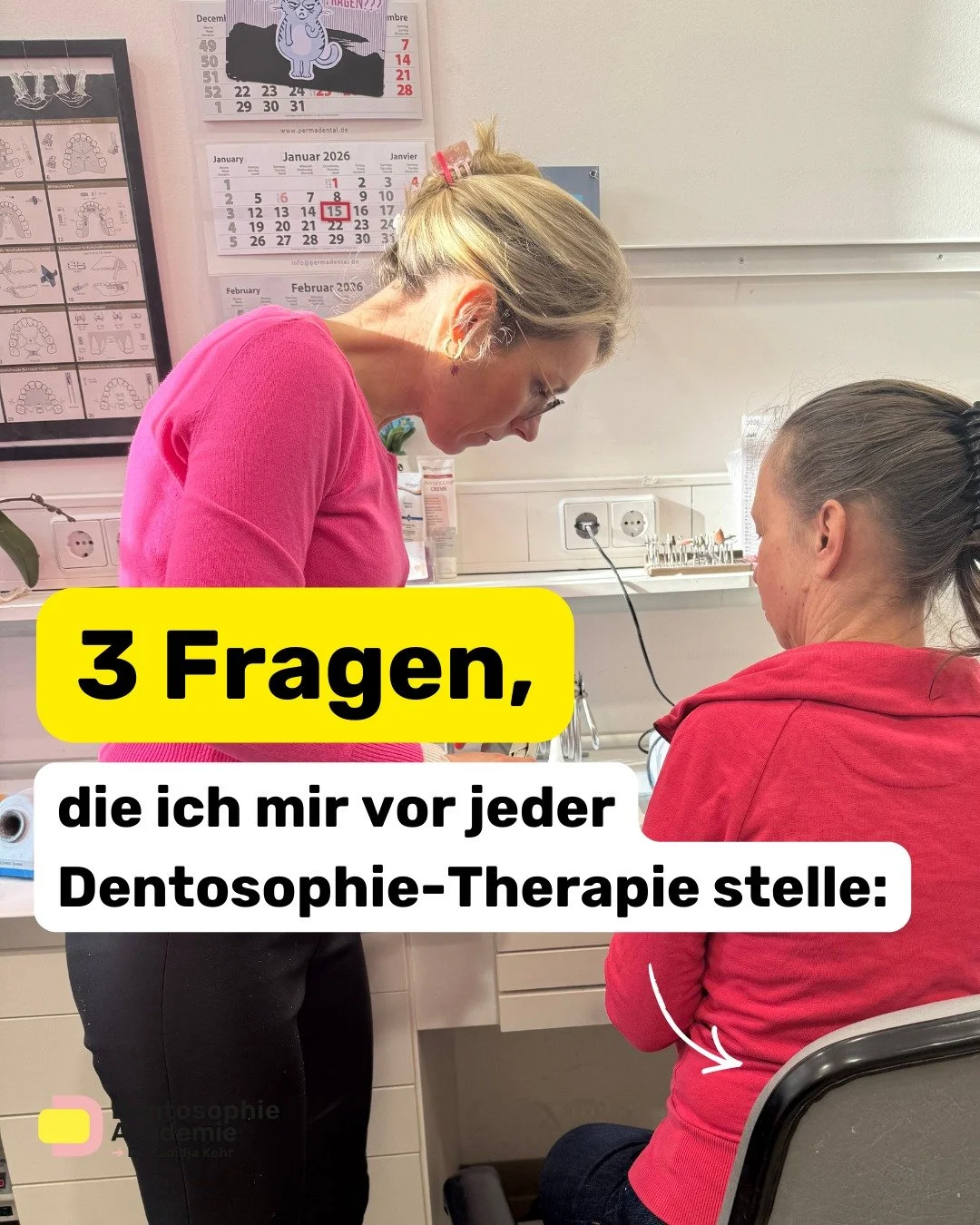 Diese drei Fragen stelle ich mir vor jeder Dentosophie-Therapie.
Nicht aus Routine, sondern weil sie &uuml;ber den langfristigen Erfolg entscheiden.

Denn stabile Ergebnisse entstehen nicht durch Ger&auml;te allein.
Sie entstehen durch eine klare fun