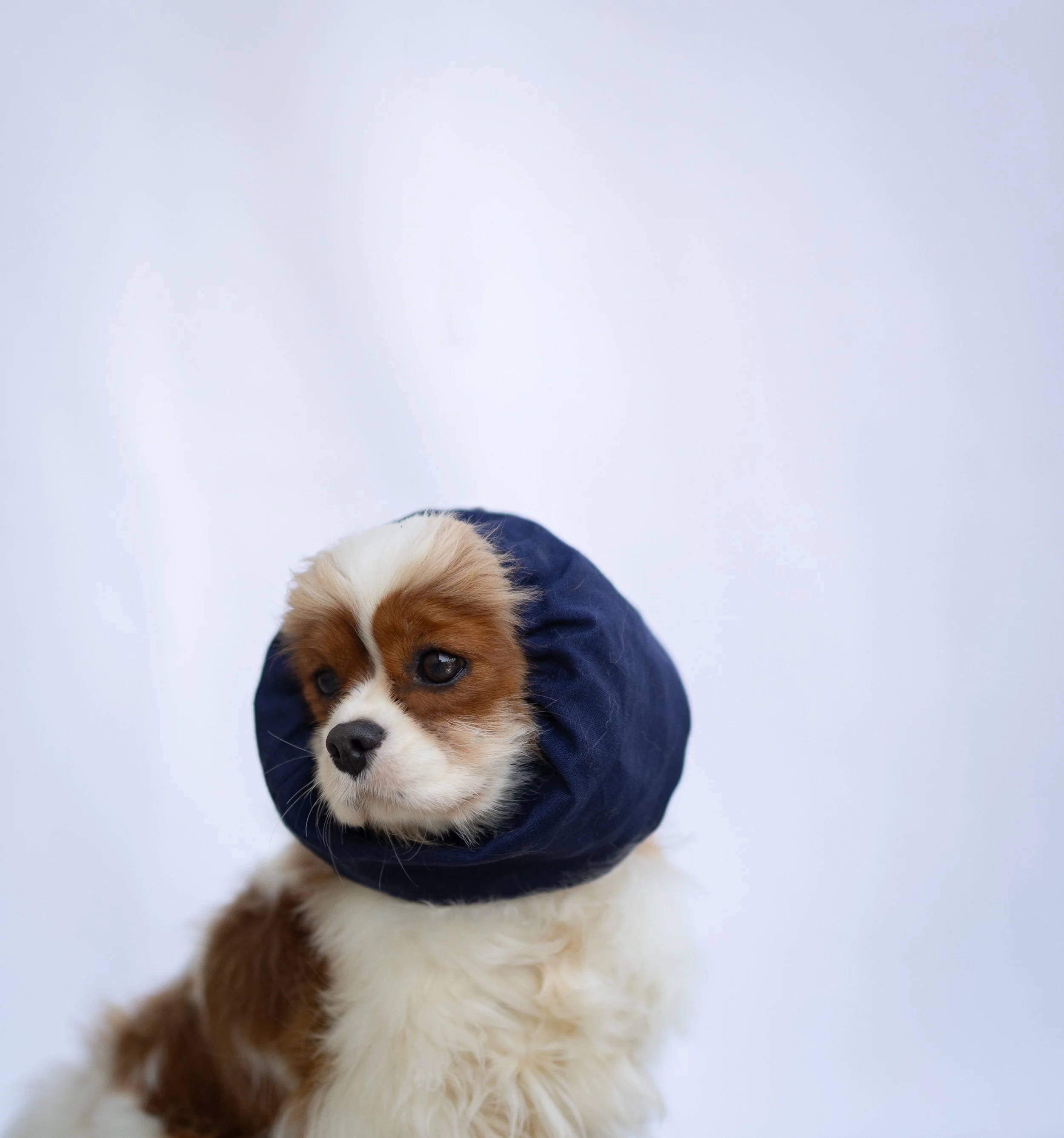 Linen-Cotton Blend Ear Snood