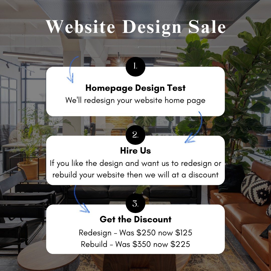 Available now through December 8th, get started at coopermcdanielmedia.com
#sale #webdesign #blackfriday