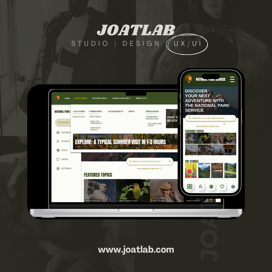 National Park Service Website Redesign