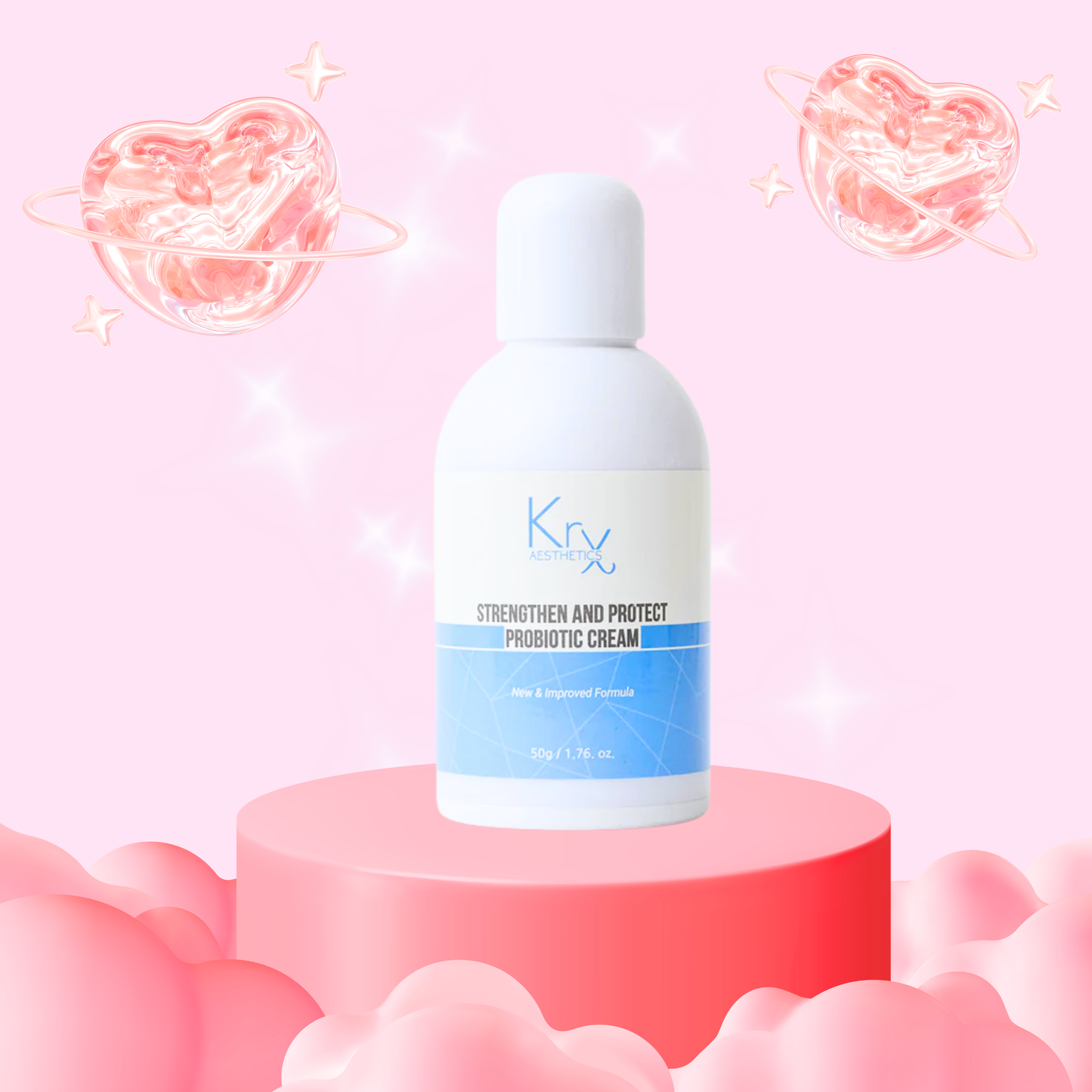 KRX Strengthen + Protect Probiotic Face Cream