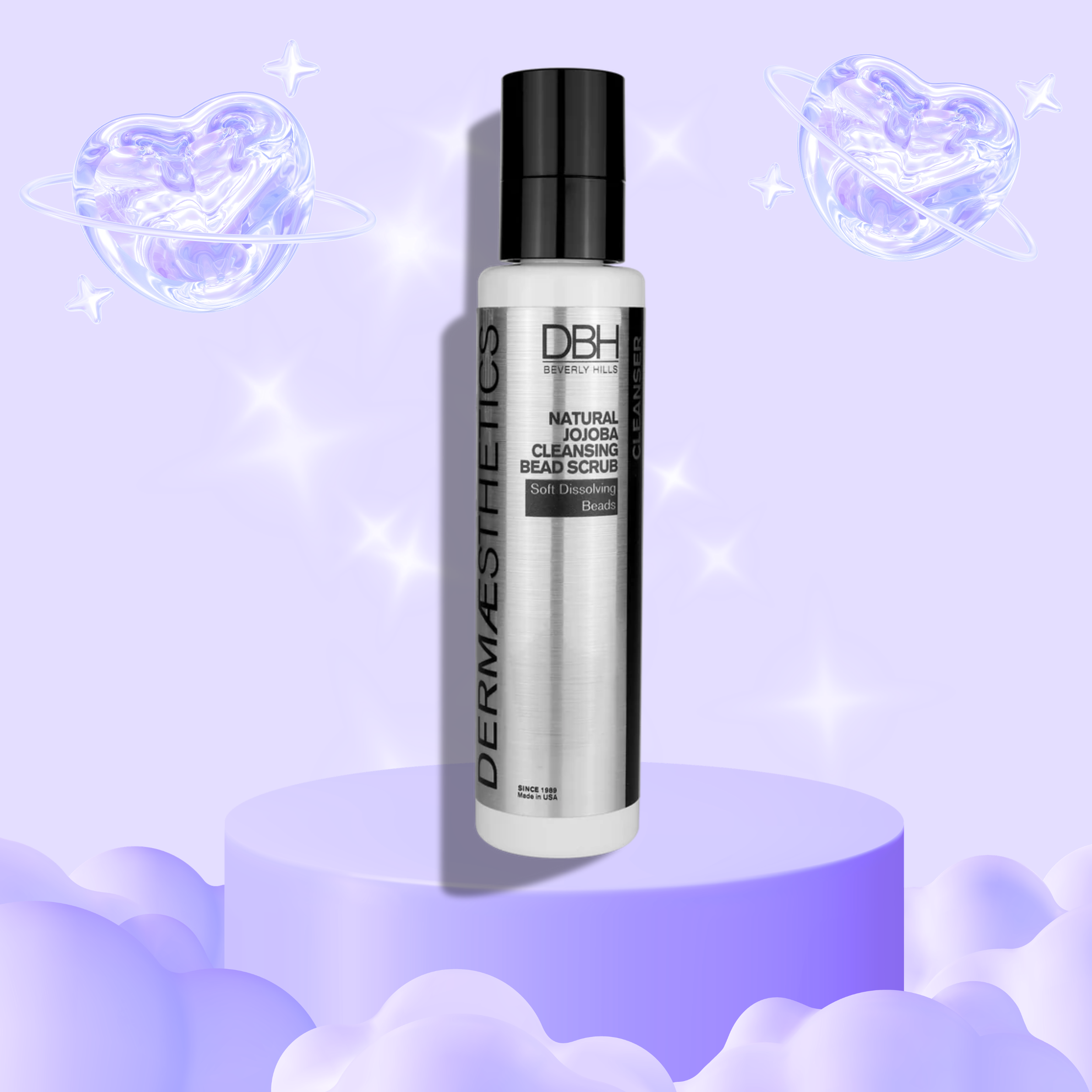 Dermaesthetics Natural Jojoba Cleansing Bead Scrub