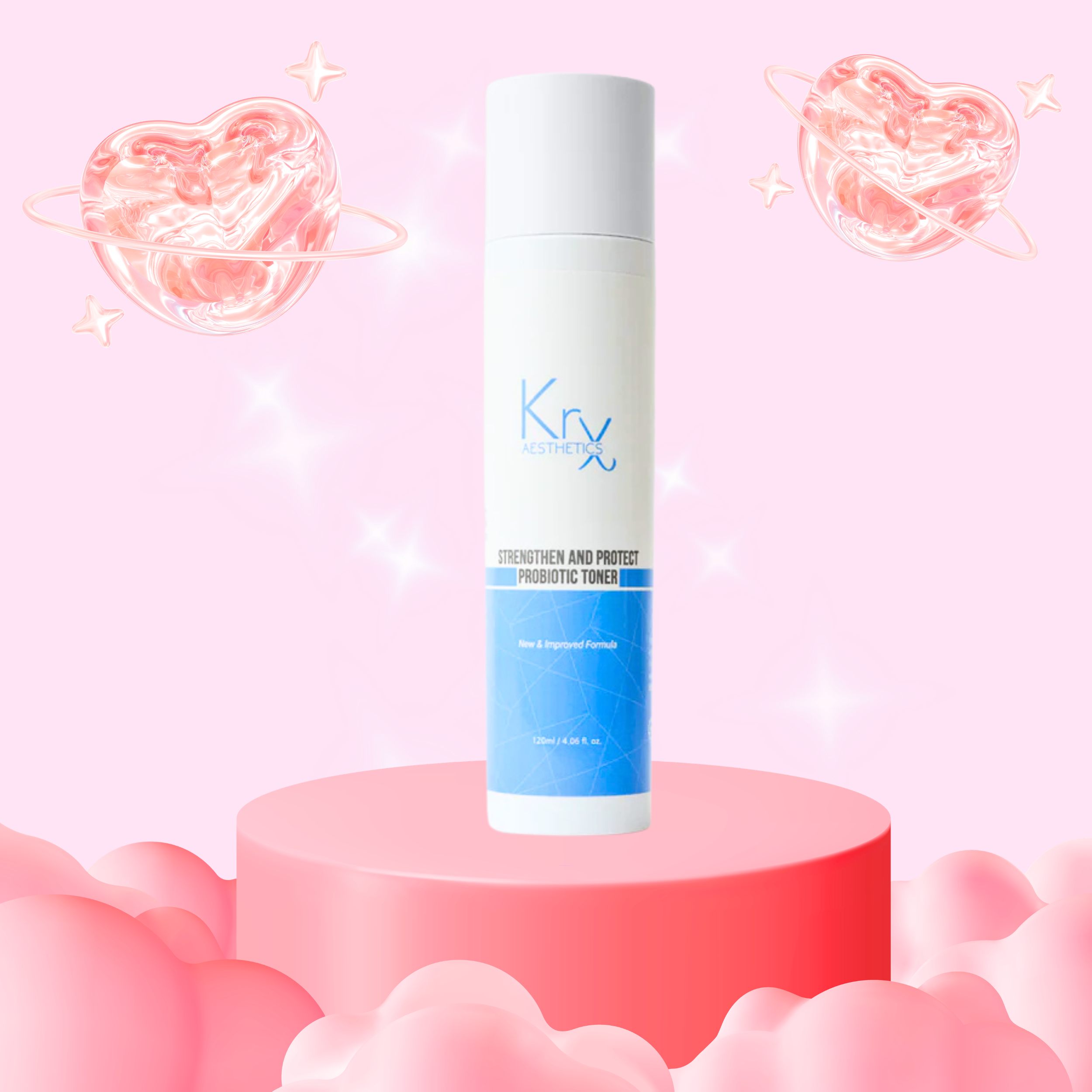 KrX Strengthen + Protect Probiotic Face Toner