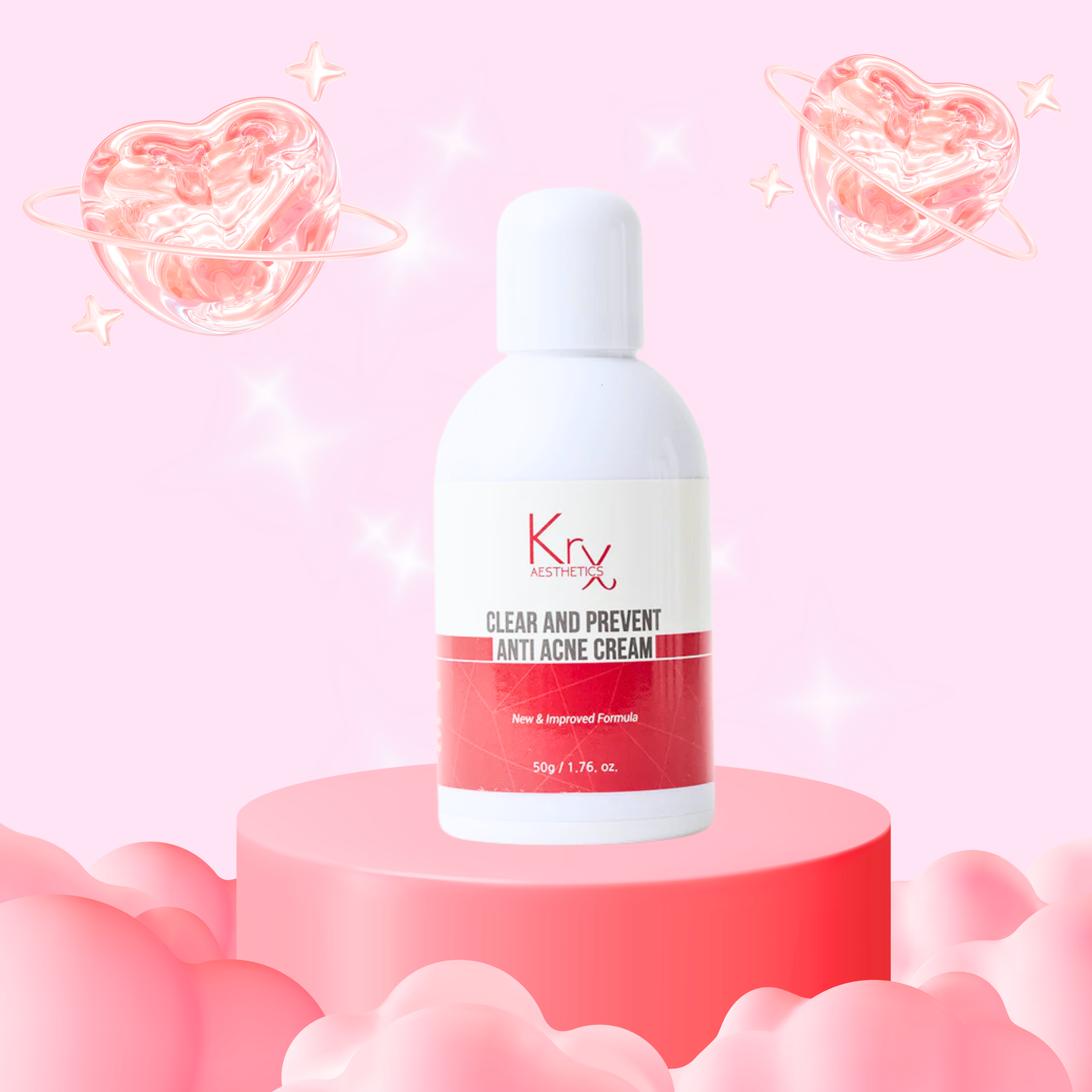 KRX Clear + Prevent Anti-Acne Face Cream