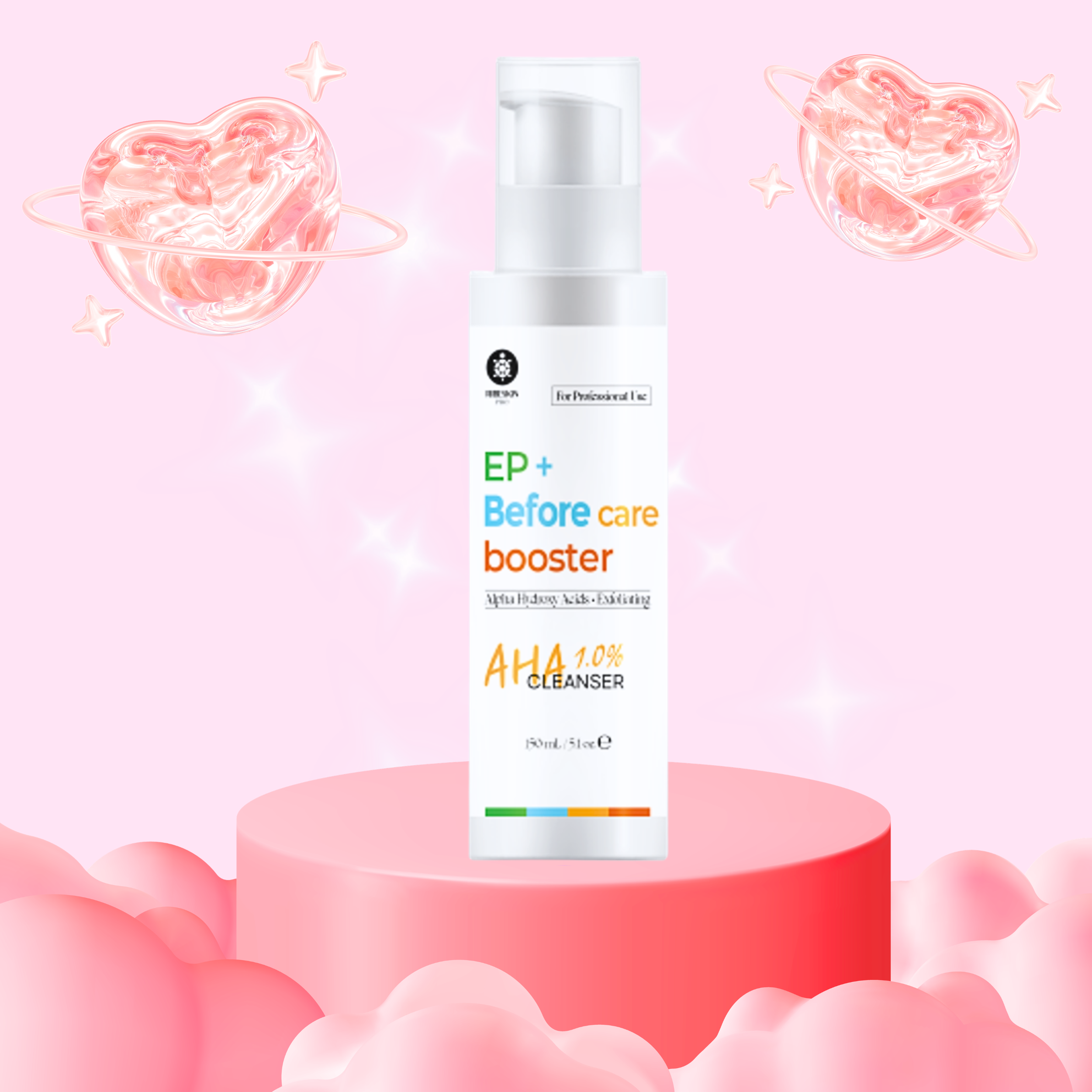 Ribeskin EP+Before Care Booster AHA1.0% Cleanser
