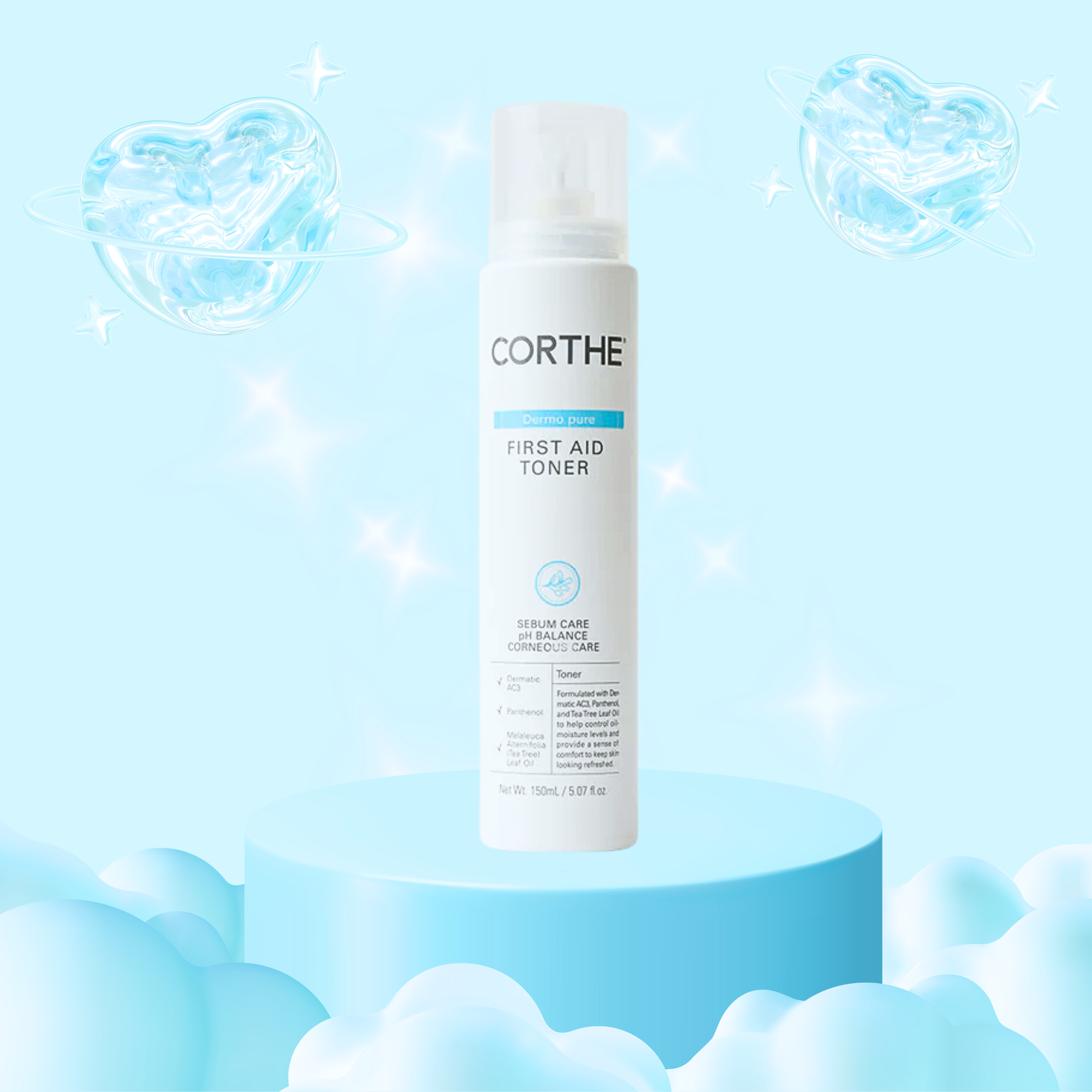 Corthe Dermo Pure First Aid Toner