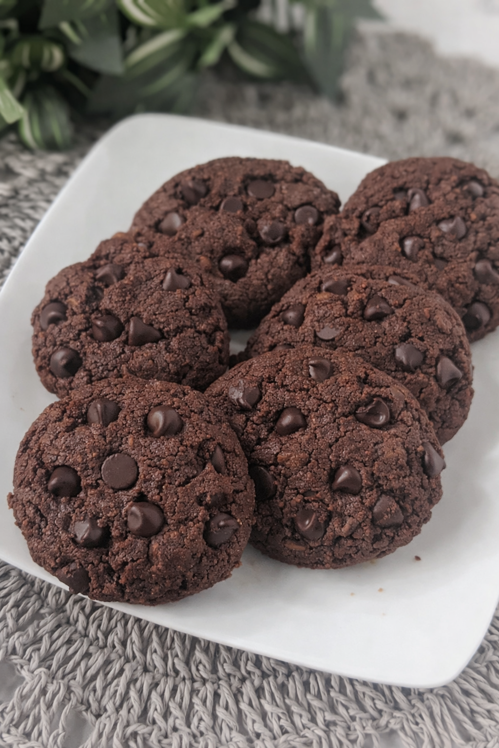 Double Chocolate Chip Cookies - GF, DF