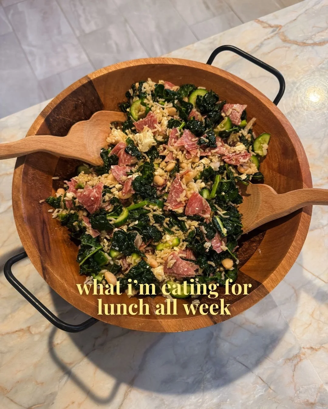 I had some motivation today&hellip;and a fuqton of leftover salami from when my sister visited.

18g of protein per serving and makes 5 servings. I never really follow recipes. This was me chopping things up and tossing them into a bowl on a scale an
