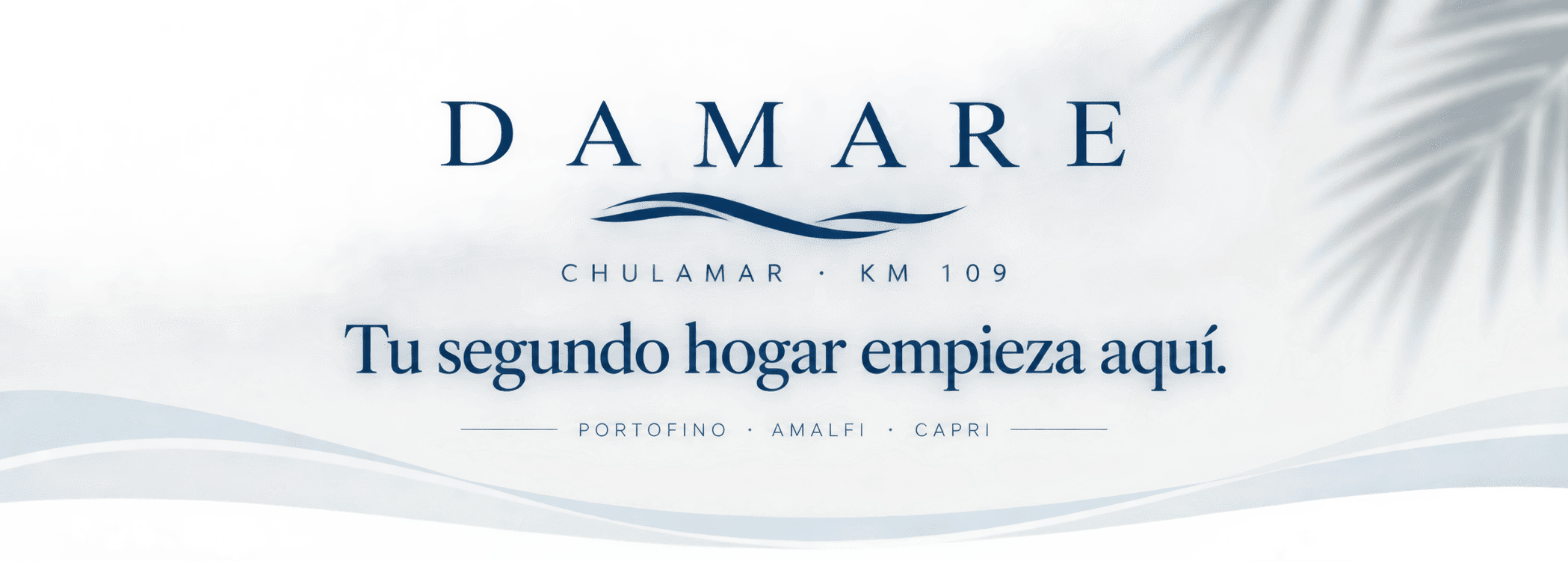 DAMARE en Chulamar Km 109, con apartamentos Portofino, casas Amalfi y terrenos Capri.