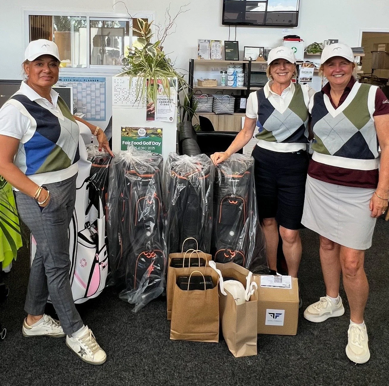 Our golf tournament is officially sold out!! ⛳ These ladies have been hustling behind the scenes to feed our community. You may have eaten their amazing meals that are whipped up in the Conscious Kitchen every Monday. They play as hard as they volunt