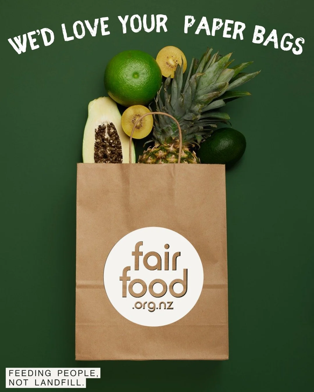 Click or collect? Delivery? Forgot your bags in the boot? We're not here to judge, but we'd love your paper bags when you're done with them. 🛍️

Drop them off at our Avondale Hub: 624 Rosebank Rd anytime between 8:00am - 4:00pm Monday to Friday or 1